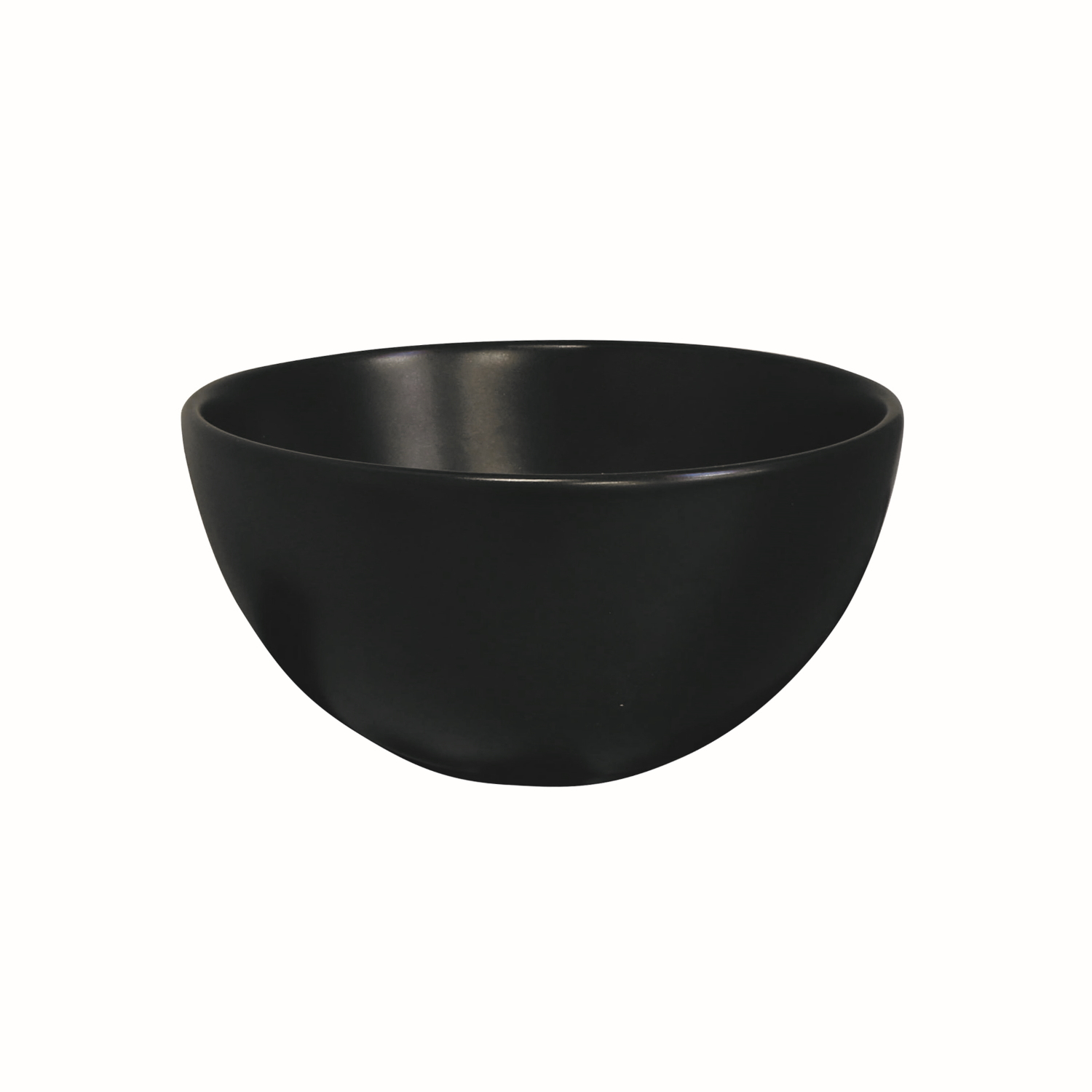 Waskom INK Otello XS Rond 24x12 cm Porselein Mat Zwart