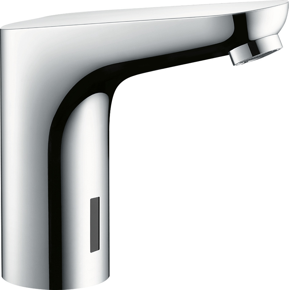 Hansgrohe Focus elektronische wastafelmengkraan zonder temperatuurgreep met batterij, chroom