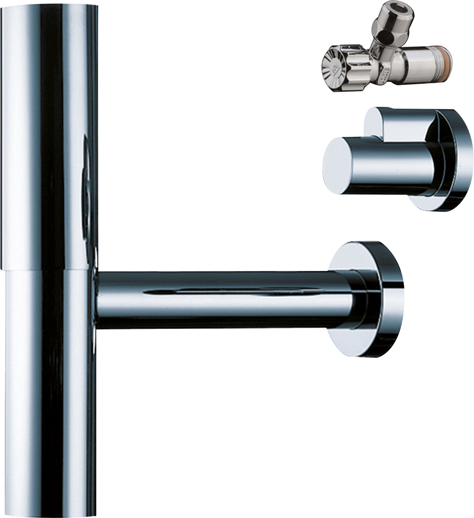 Hansgrohe Flowstar designsifon set, chroom