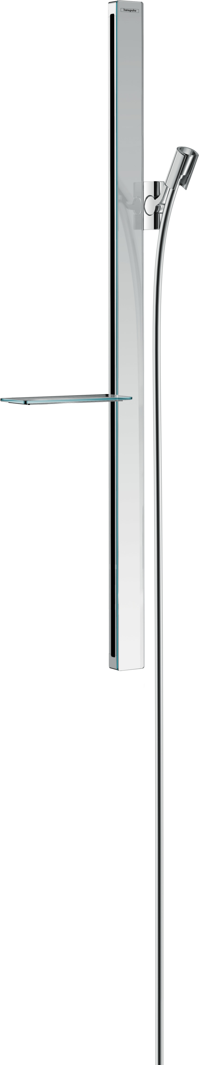 Hansgrohe Unica glijstang E 90 cm met doucheslang, chroom