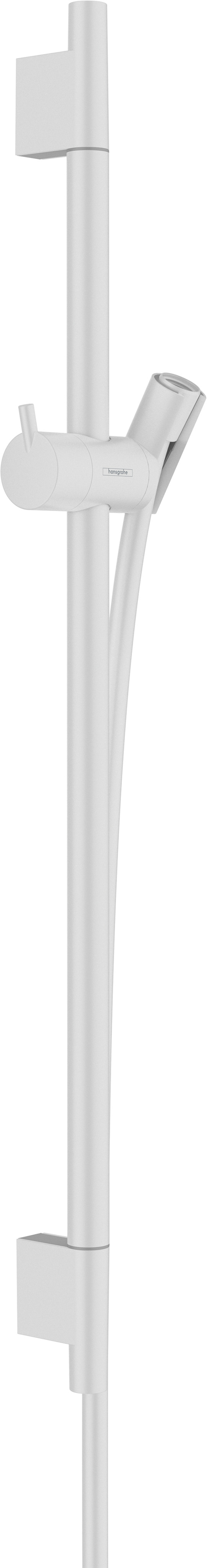 Hansgrohe Unica glijstang S puro 65 cm met doucheslang, mat wit