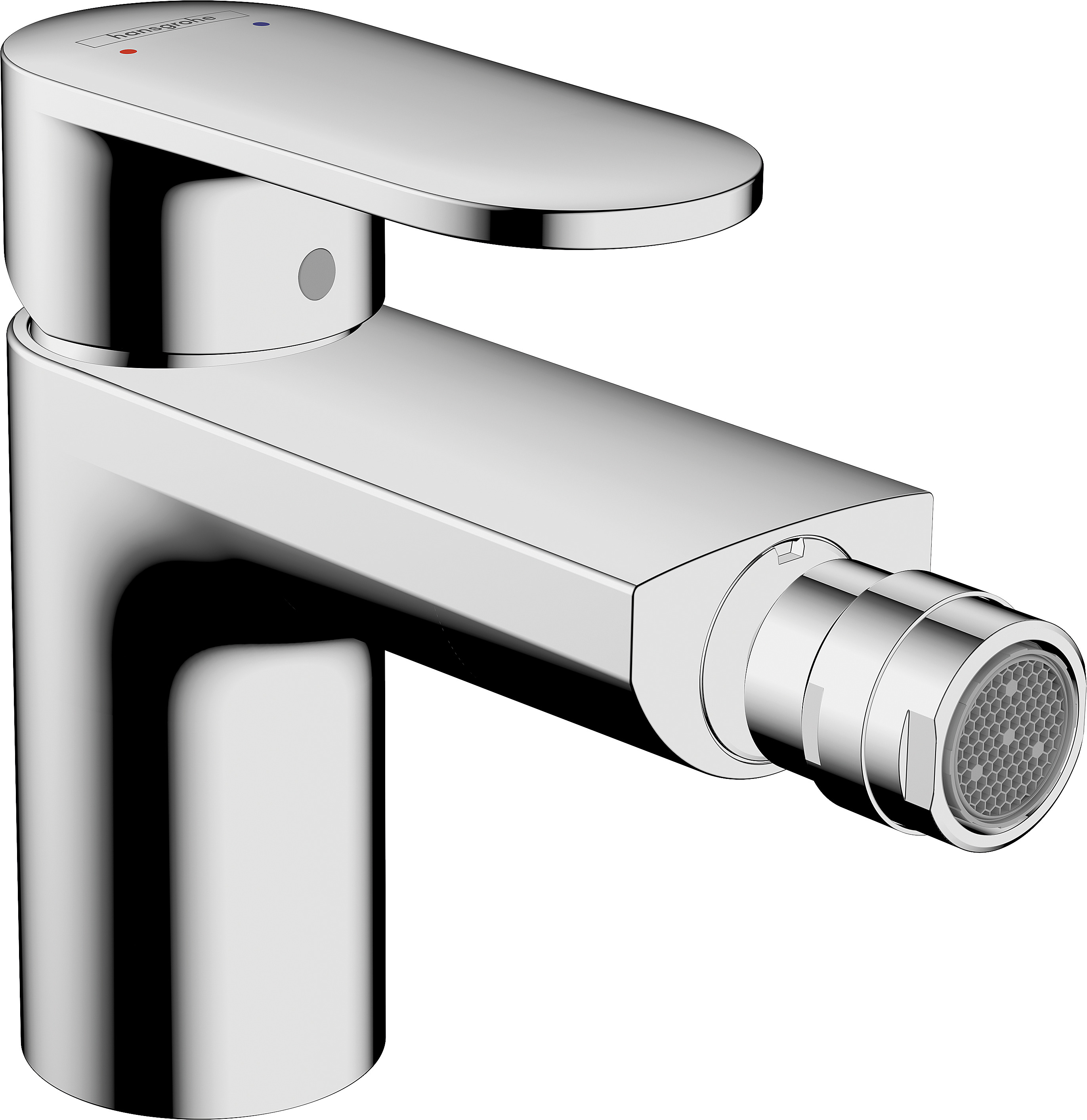 Hansgrohe Vernis Blend ééngreeps bidetkraan met PopUp trekwaste (metaal), chroom