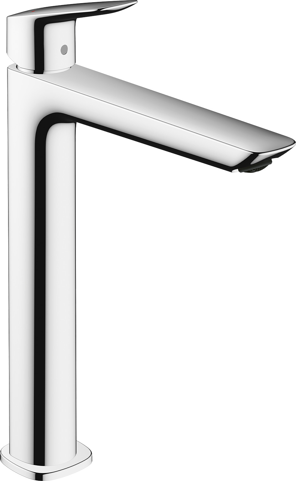 Hansgrohe Logis Fine wastafelmengkraan 240 trekwaste, chroom