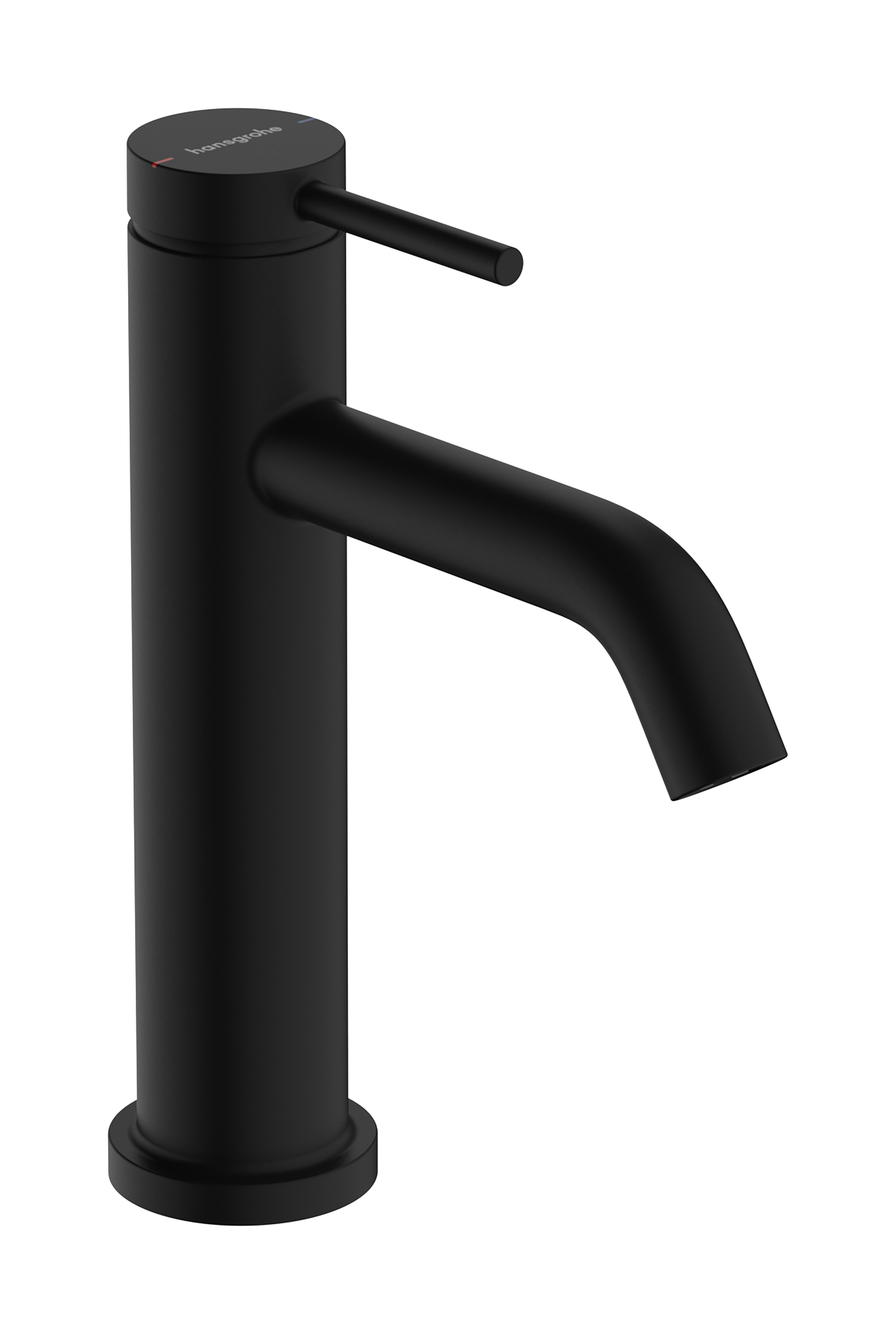 Hansgrohe Tecturis S ééngreeps wastafelkraan 110 zonder waste, mat zwart