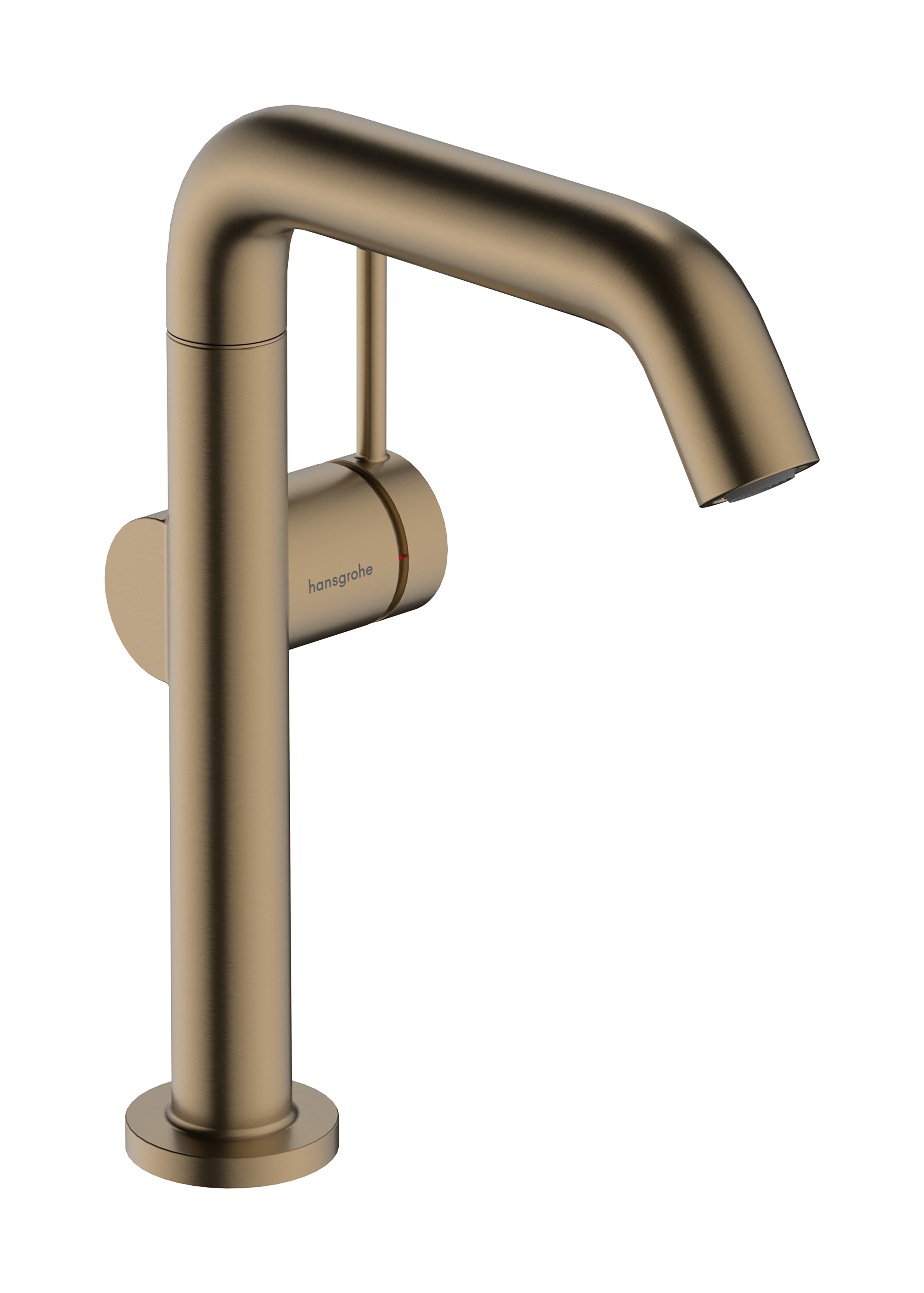 Hansgrohe Tecturis S 210 Fine CoolStart ééngreeps wastafelmengkraan met PushOpen, Brushed Bronze