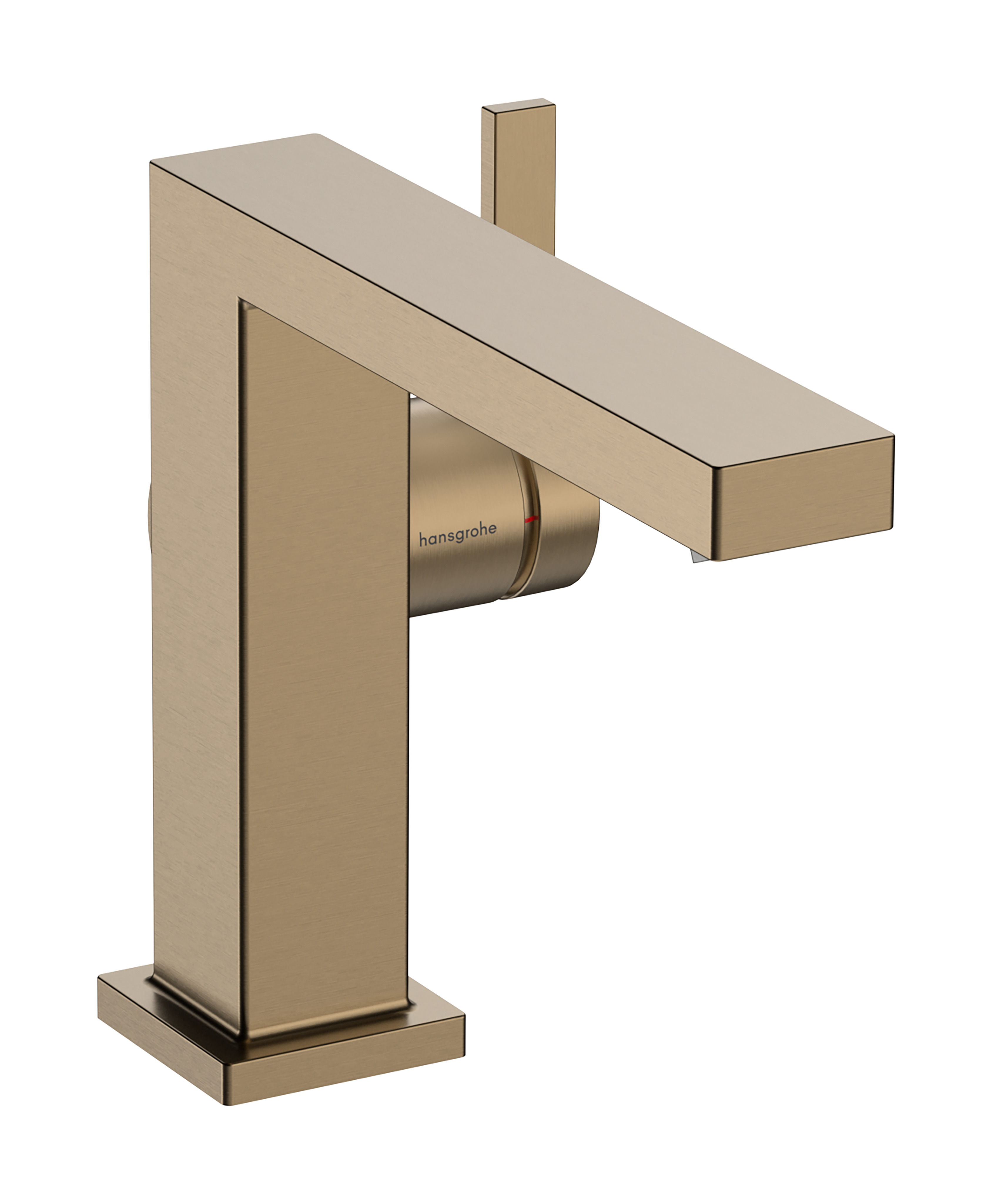 Hansgrohe Tecturis E ééngreeps wastafelkraan 110 Fine CoolStart zonder waste, Brushed Bronze