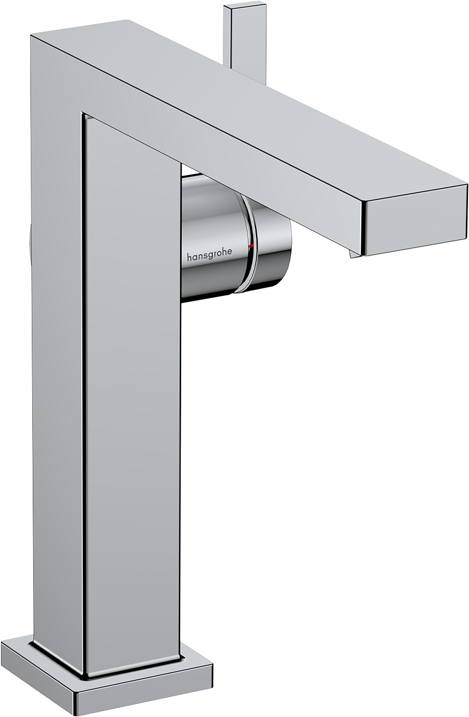 Hansgrohe Tecturis E ééngreeps wastafelkraan 150 Fine CoolStart zonder waste, chroom