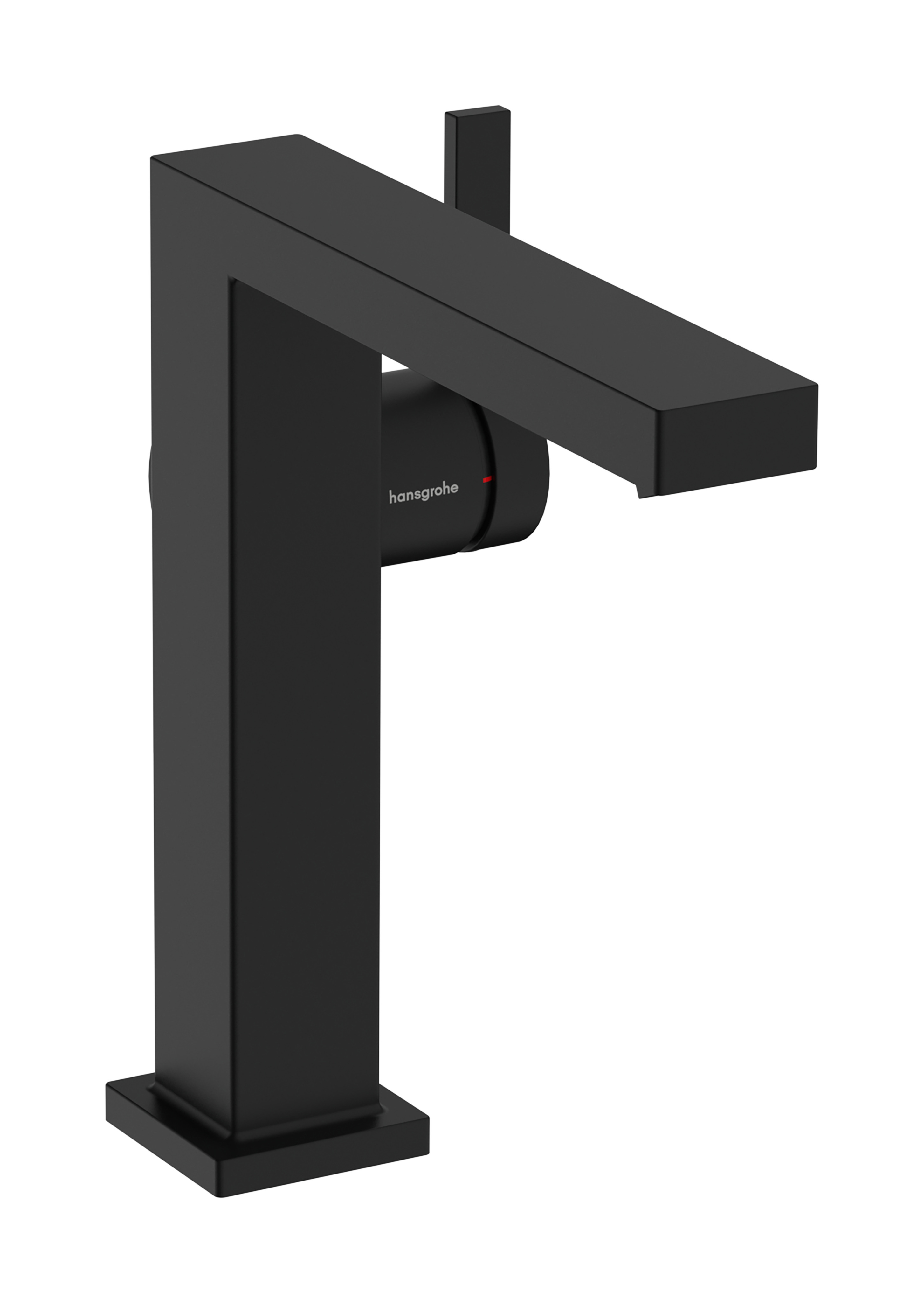 Hansgrohe Tecturis E ééngreeps wastafelkraan 150 Fine CoolStart zonder waste, mat zwart