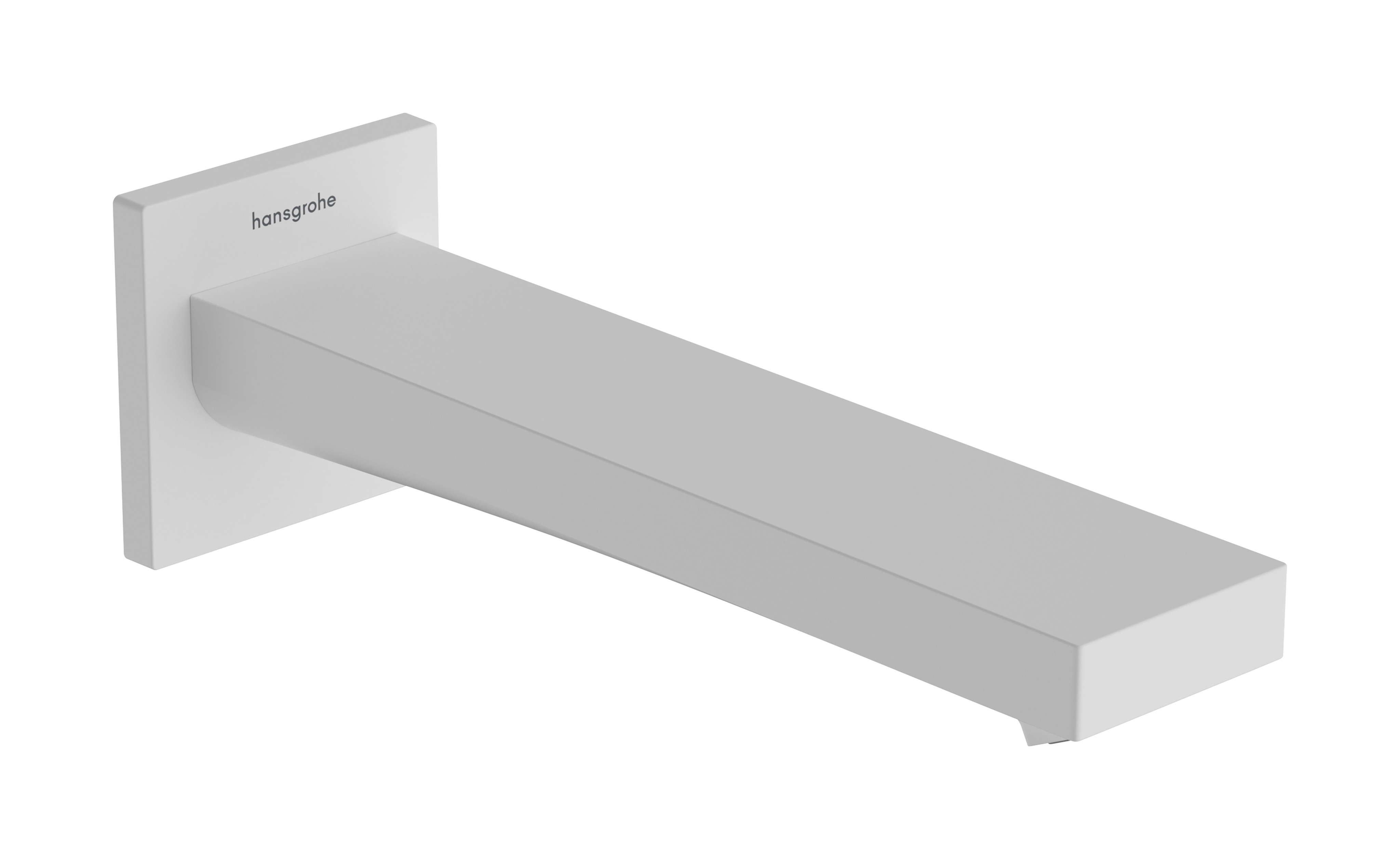 Hansgrohe Tecturis E baduitloop, mat wit