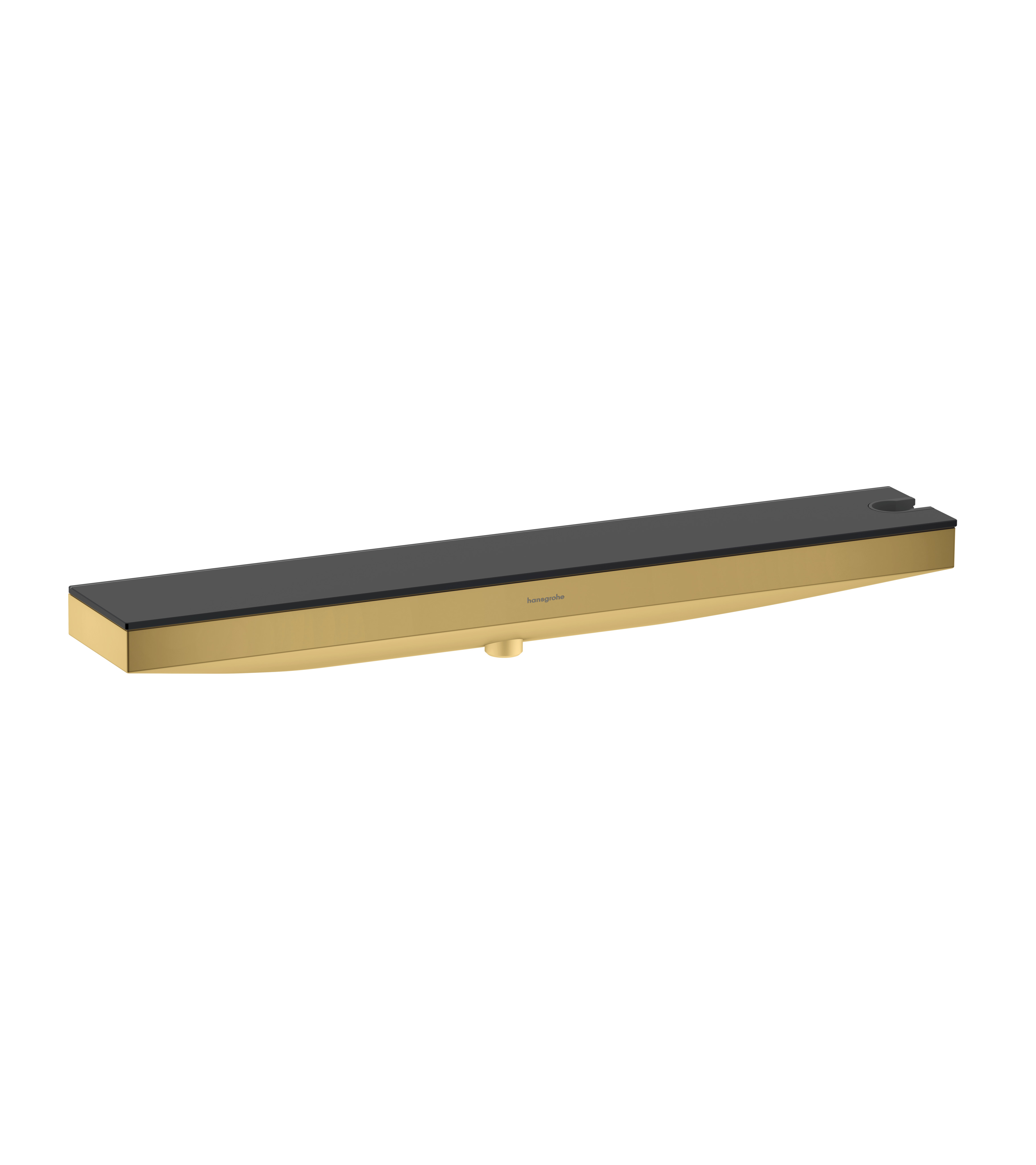 Hansgrohe Rainfinity muuraansluiting porter 500 met douchehouder en planchet R, Polished Gold Optic