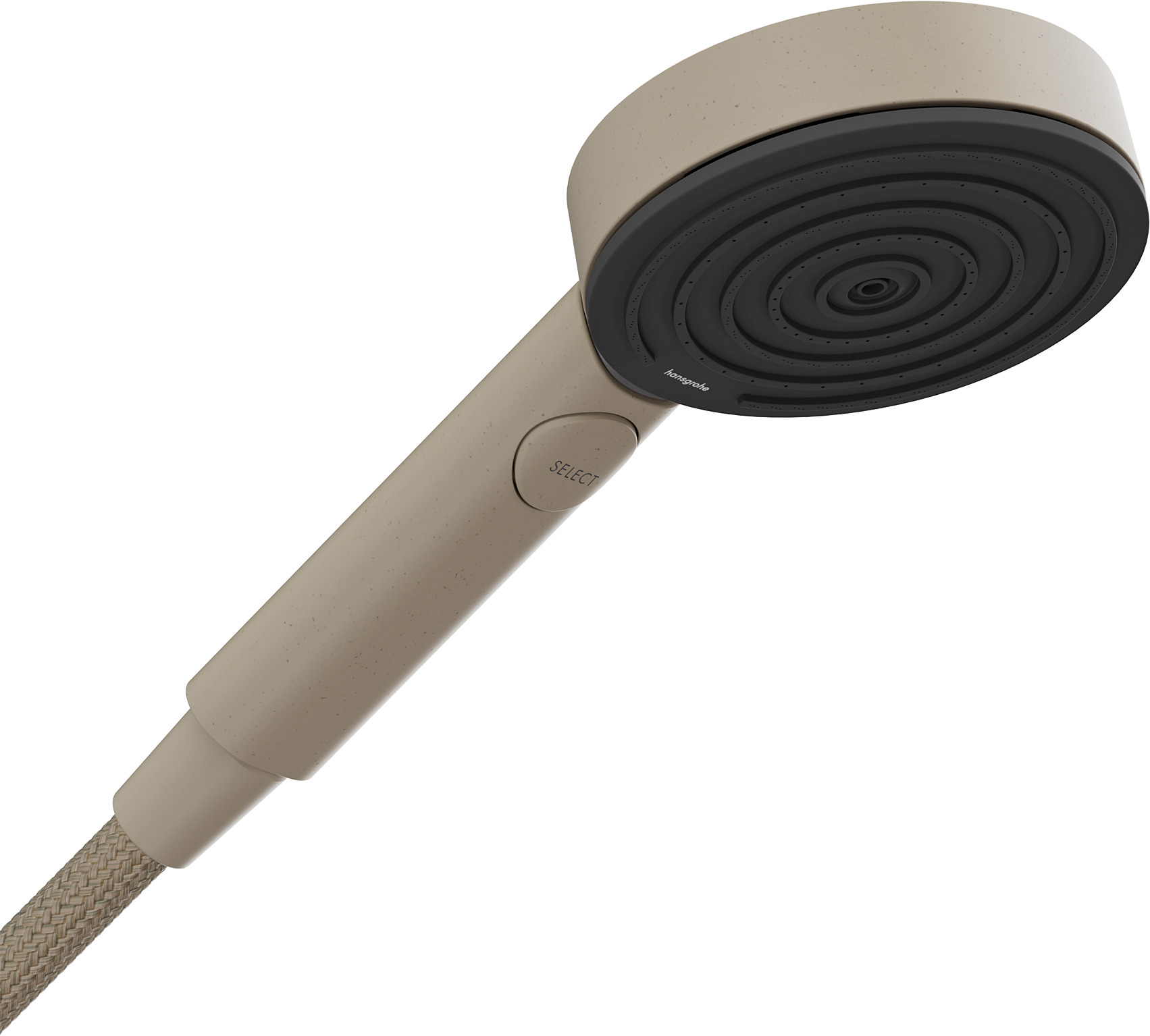 Hansgrohe Pulsify Planet Edition staafhanddouche 100 3jet EcoSmart+ Select, Zand (gerecycled)