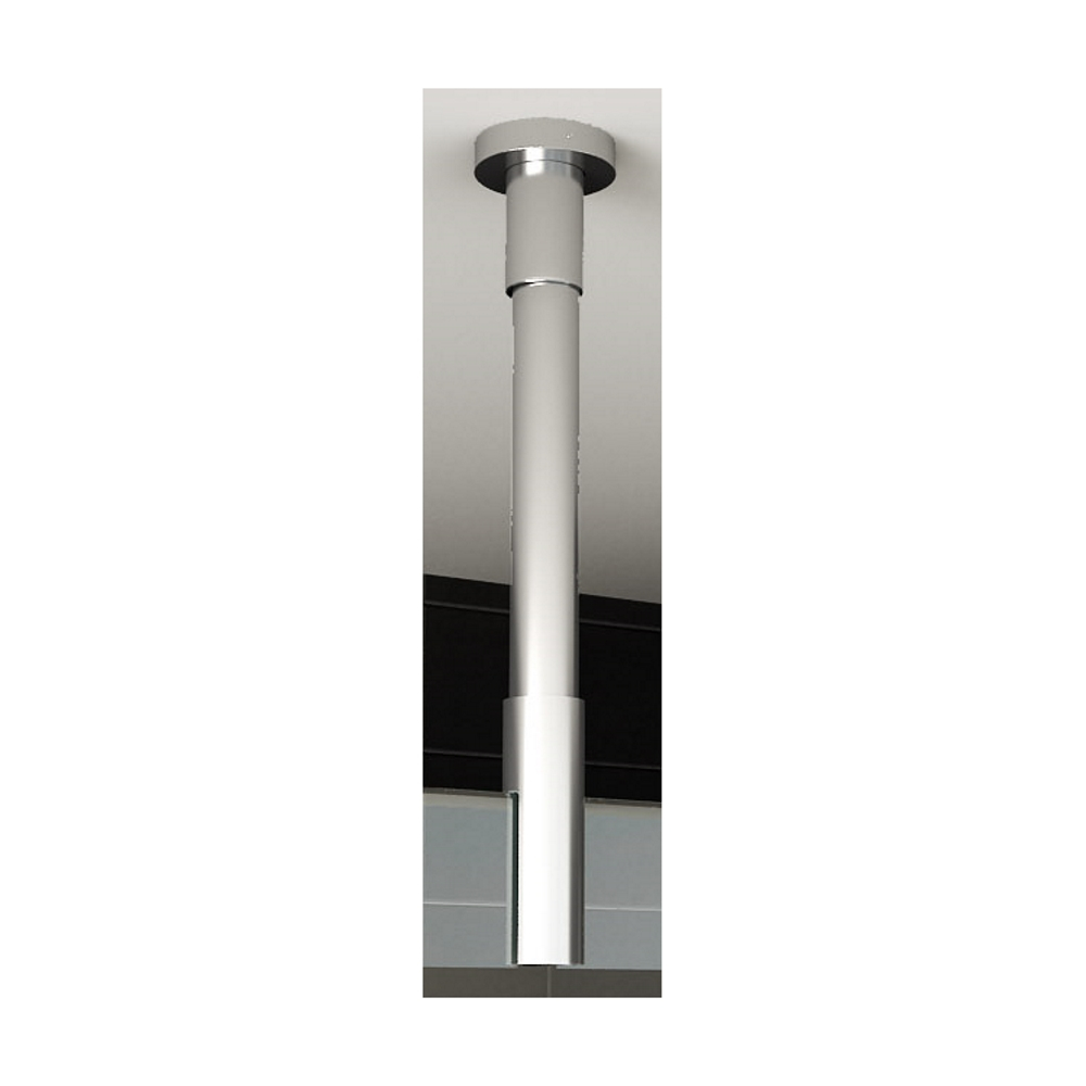 BWS Plafond Stabilisatiestang rond 100 cm Inkortbaar Chroom