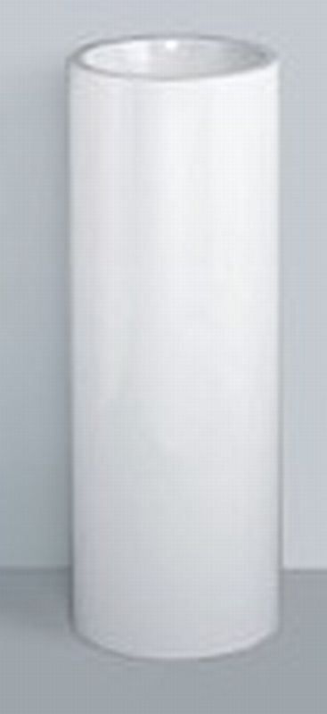 Alape Wt Serie Wastafel 32,5x90cm.vrijstaand/m/afv/bev.z/krg M/ov Wit