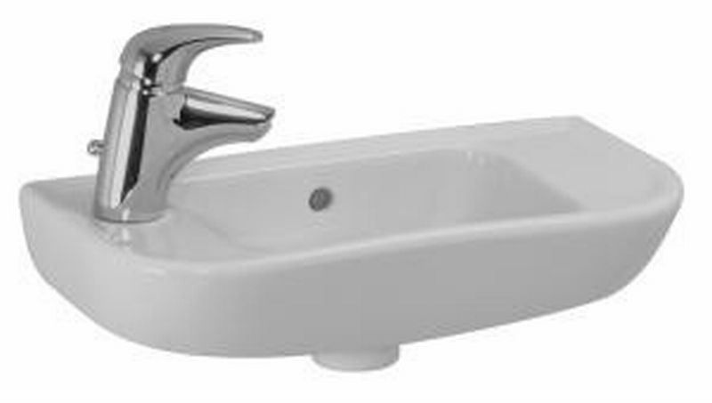 Laufen Pro B Fontein 50x25 Cm. Kraangat Links Wit