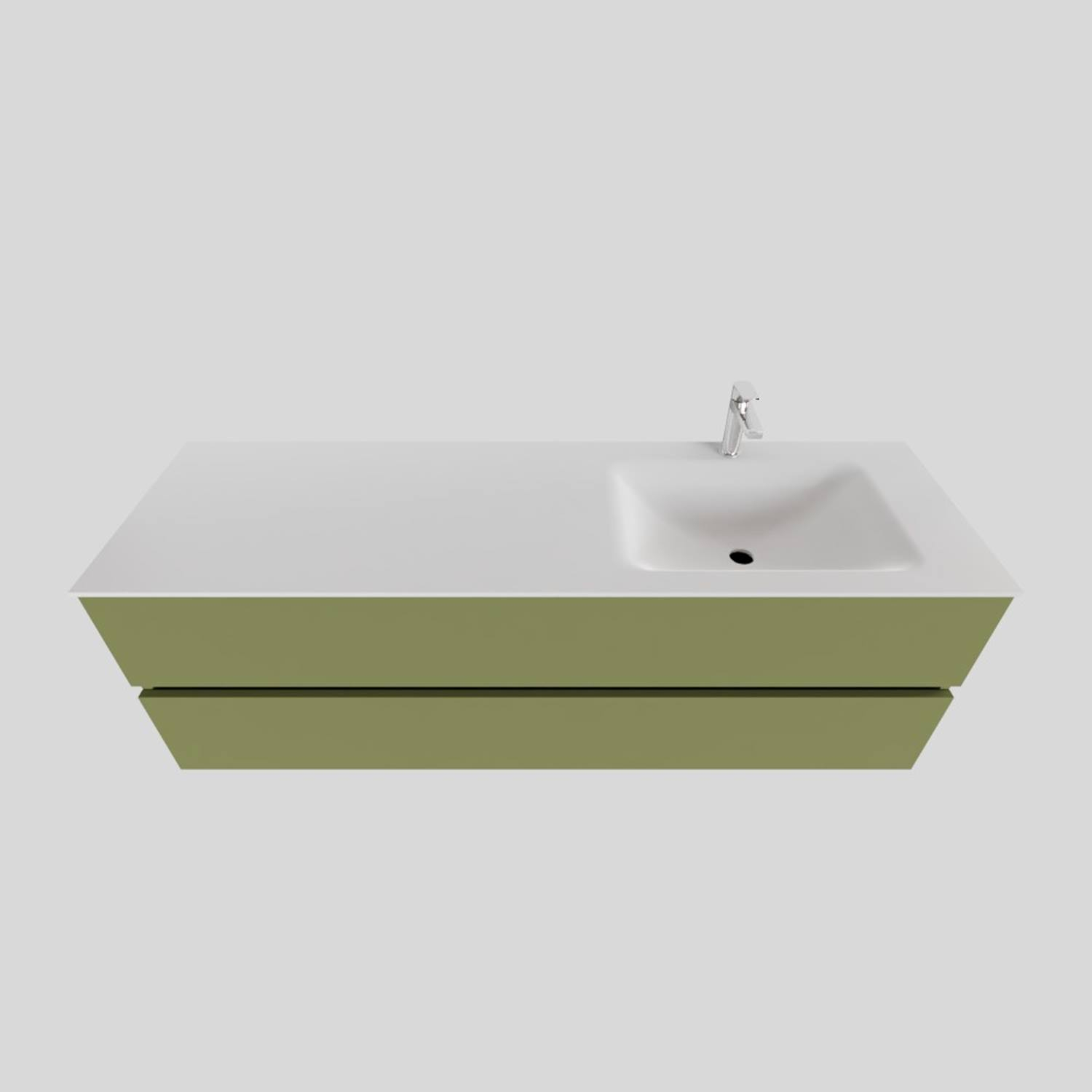 Boss Wessing Badkamermeubel Solid Surface Bws Oslo 150X46 Cm Rechts Mat Groen Met 1 Kraangat boss wessing kopen in de aanbieding Boss Wessing Badkamermeubel Solid Surface Bws Oslo 150X46 Cm Rechts Mat Groen Met 1 Kraangat boss wessing kopen in de aanbieding