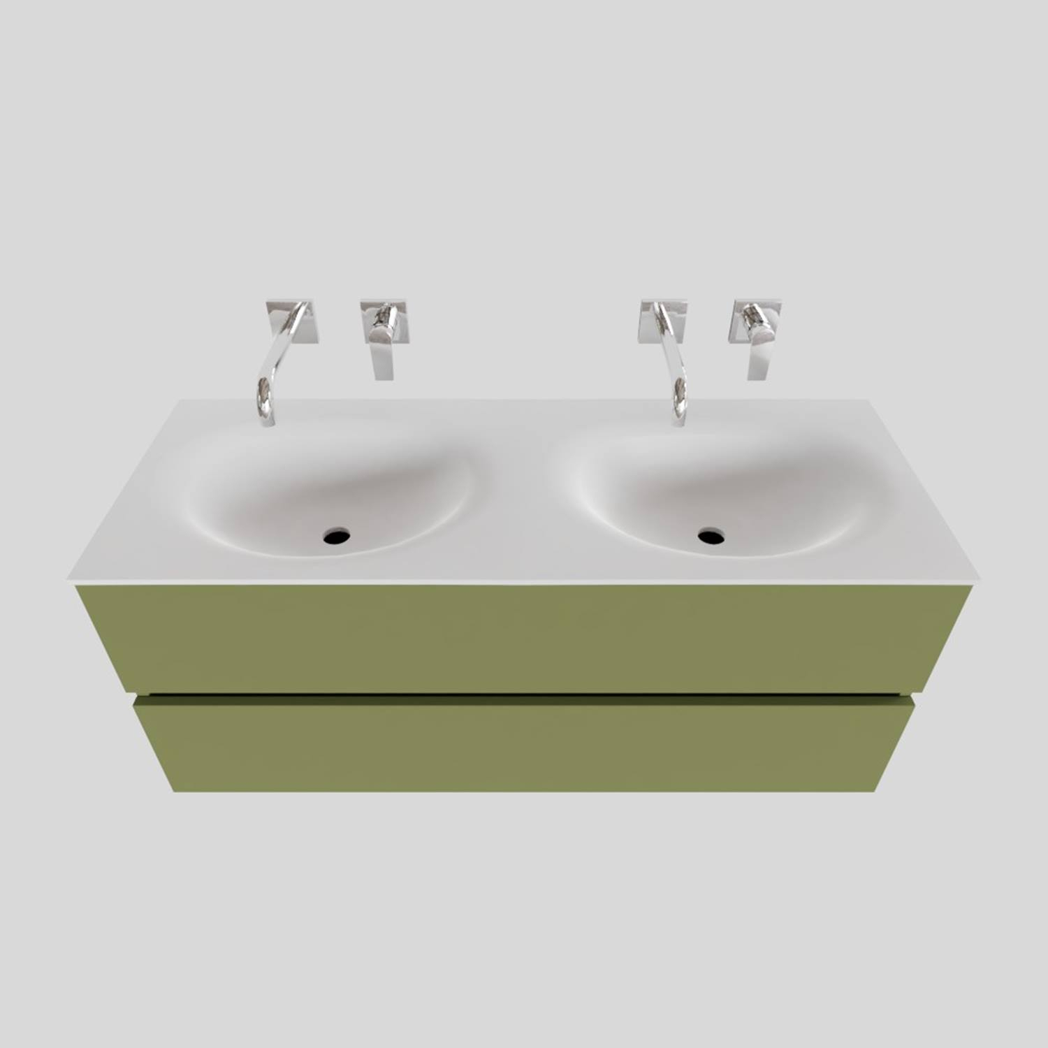 Boss Wessing Badkamermeubel Solid Surface Bws Stockholm 120X46 Cm Dubbel Mat Groen Zonder Kraangaten boss wessing kopen in de aanbieding Boss Wessing Badkamermeubel Solid Surface Bws Stockholm 120X46 Cm Dubbel Mat Groen Zonder Kraangaten boss wessing kopen in de aanbieding