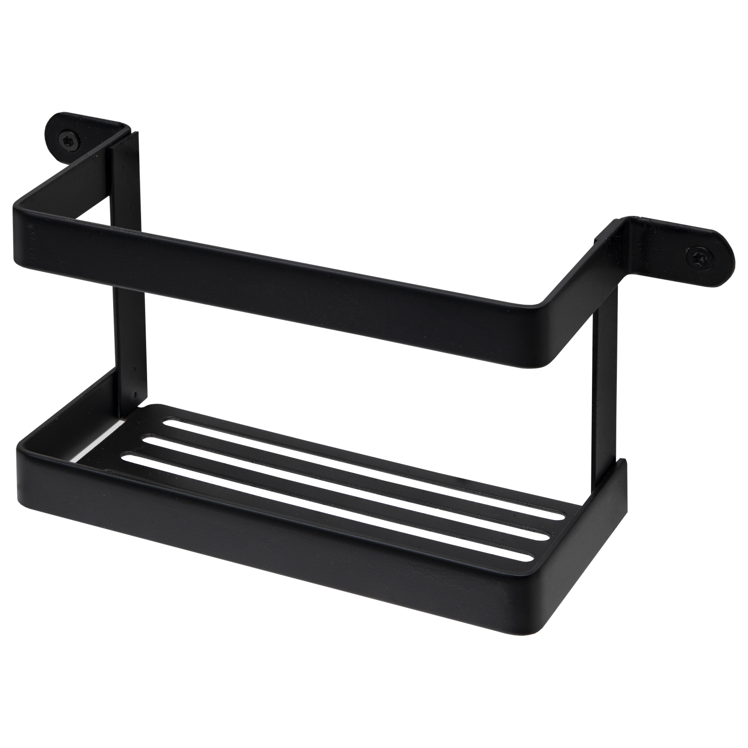Badkamerrekje Haceka Ixi 23,5 x 10,2 cm Mat Zwart product afbeelding