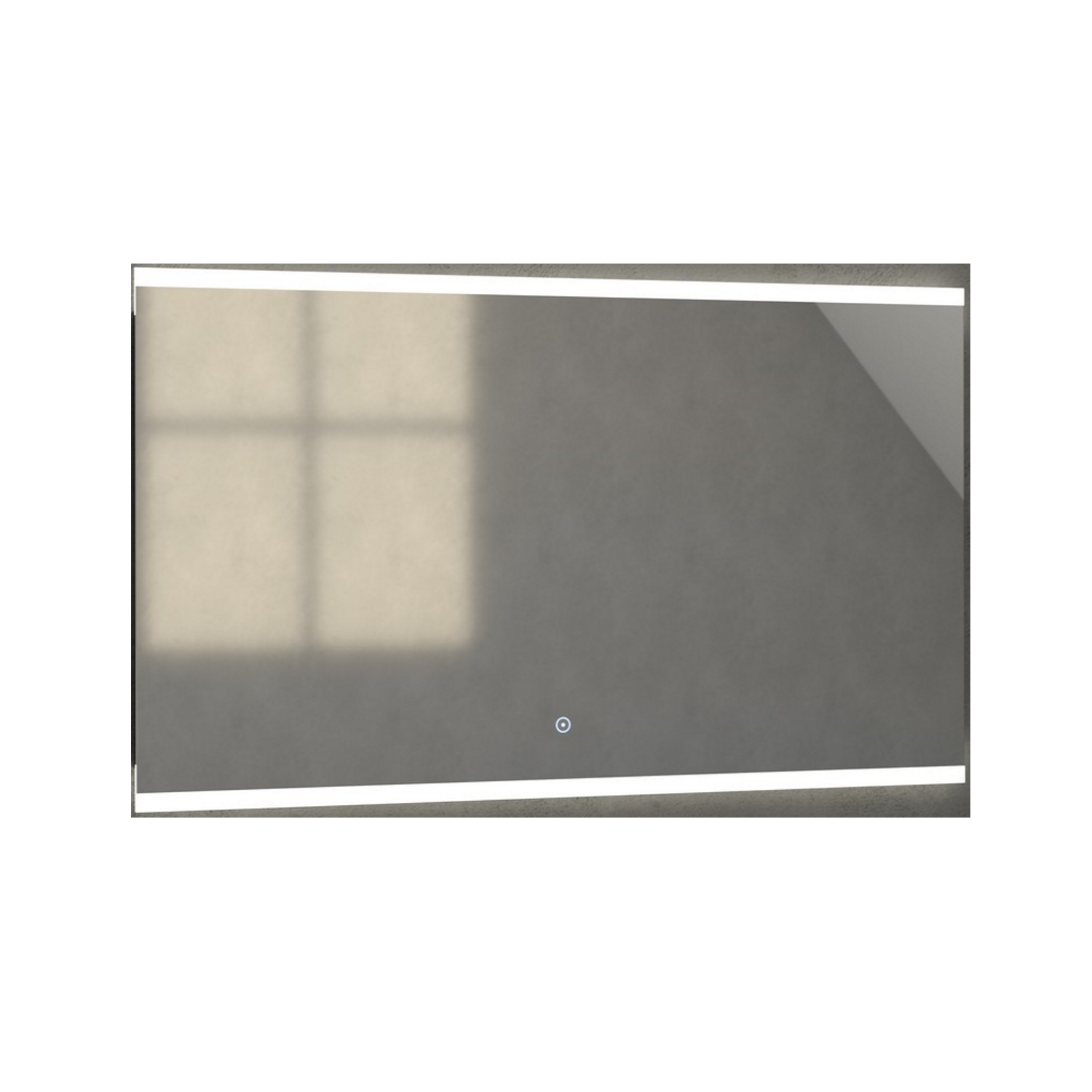 Badkamerspiegel met LED Verlichting Sanitop Twinlight 58x70x3 cm