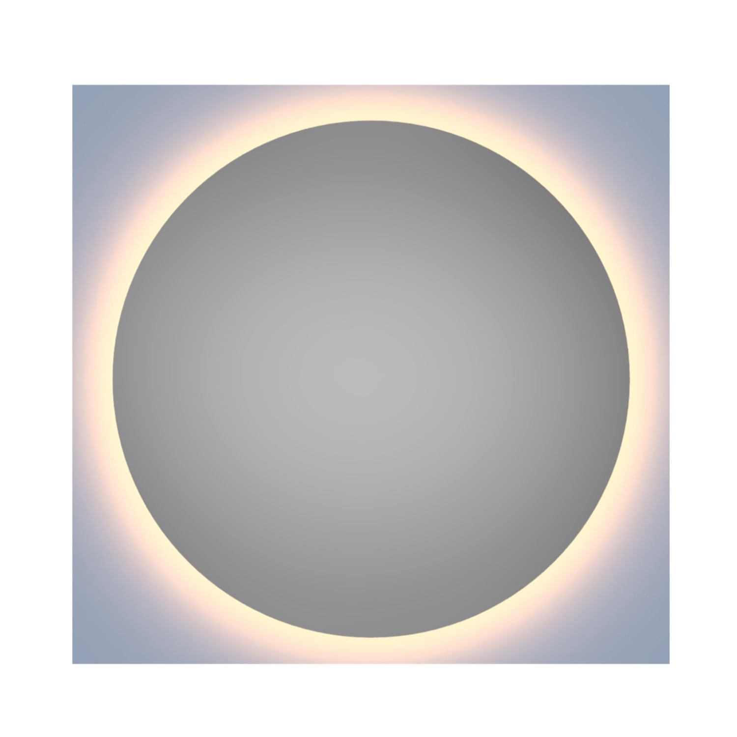 Martens & Meijer Badkamerspiegel  Rotondo 50 cm met Indirecte Verlichting Rondom