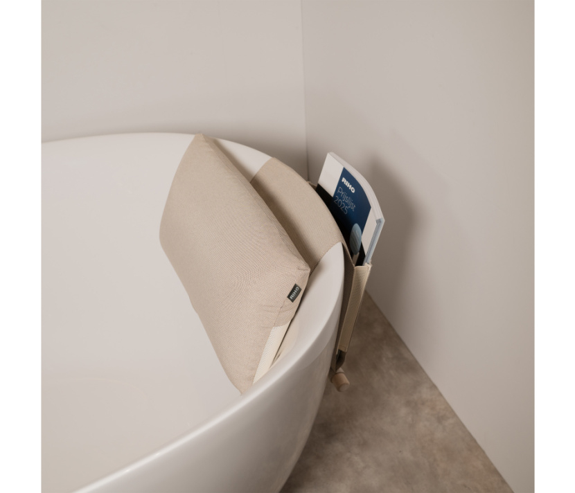Badkussen Riho met Opbergvak 40x12x24 cm afbeelding
