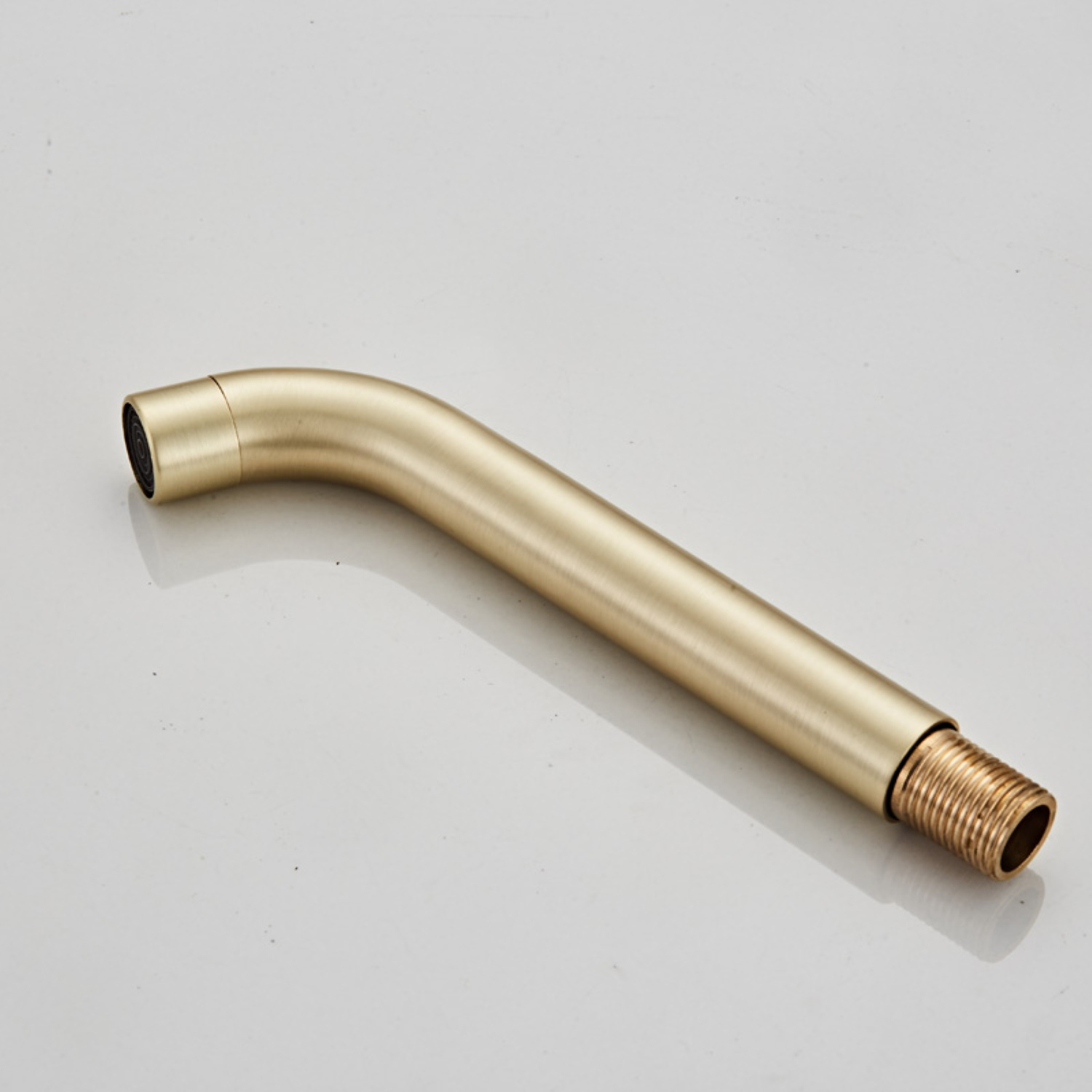 Boss & Wessing Baduitloop BWS Gold Geborsteld Messing Mat Goud 21 cm