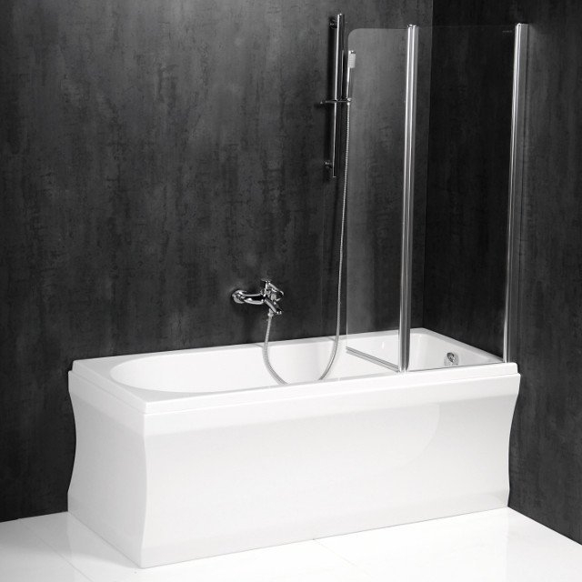 Sapho Badwand Vouwbaar  Paloma 90 cm