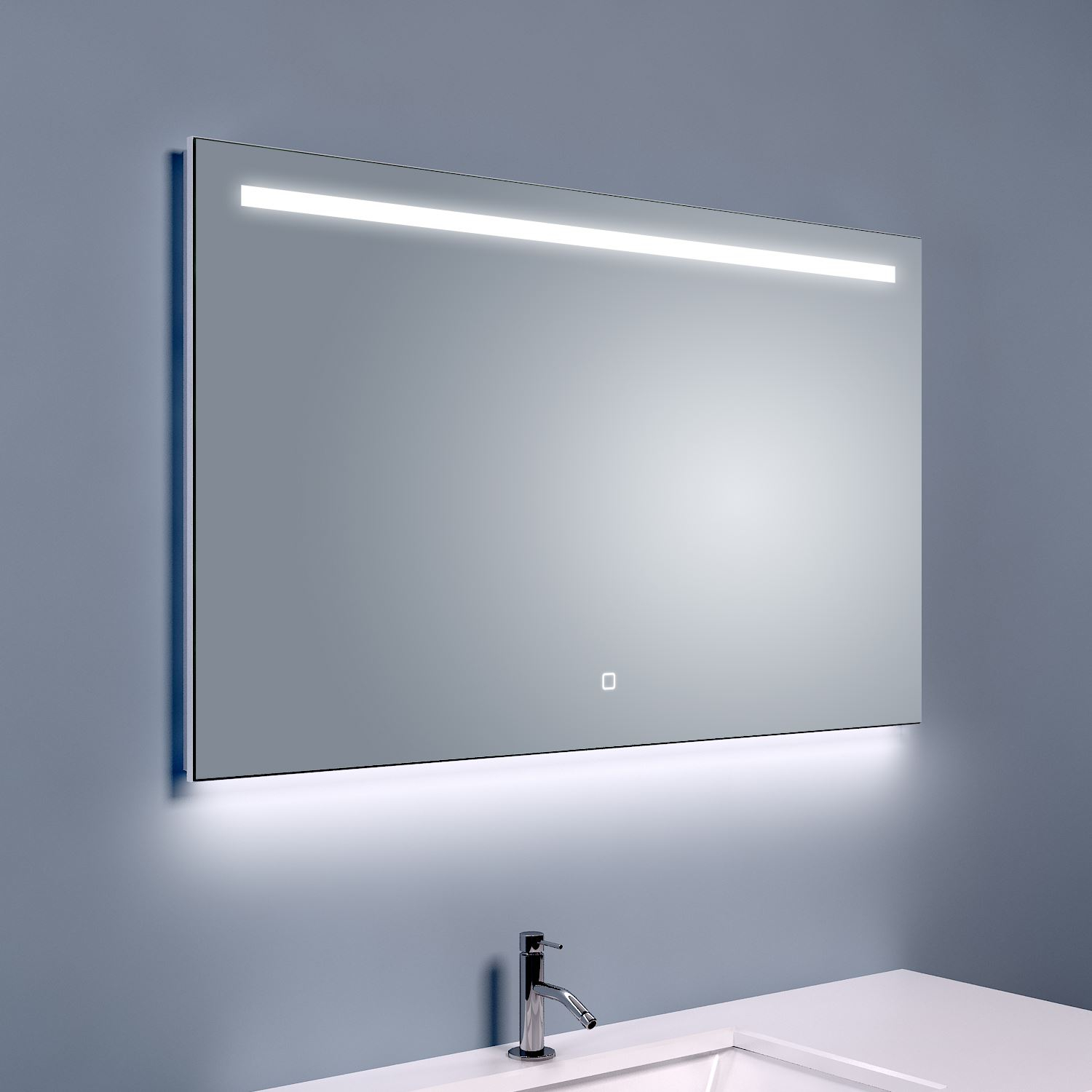BWS Ambi One LED Spiegel Dimbaar Condensvrij 100x60 cm