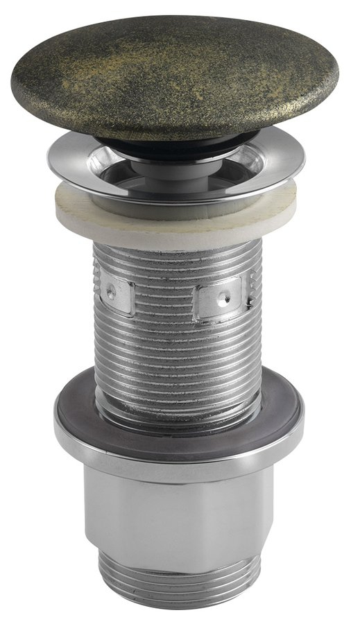 Sapho Clickwaste  5/4 Beton Plug 10-80mm Mat Goud