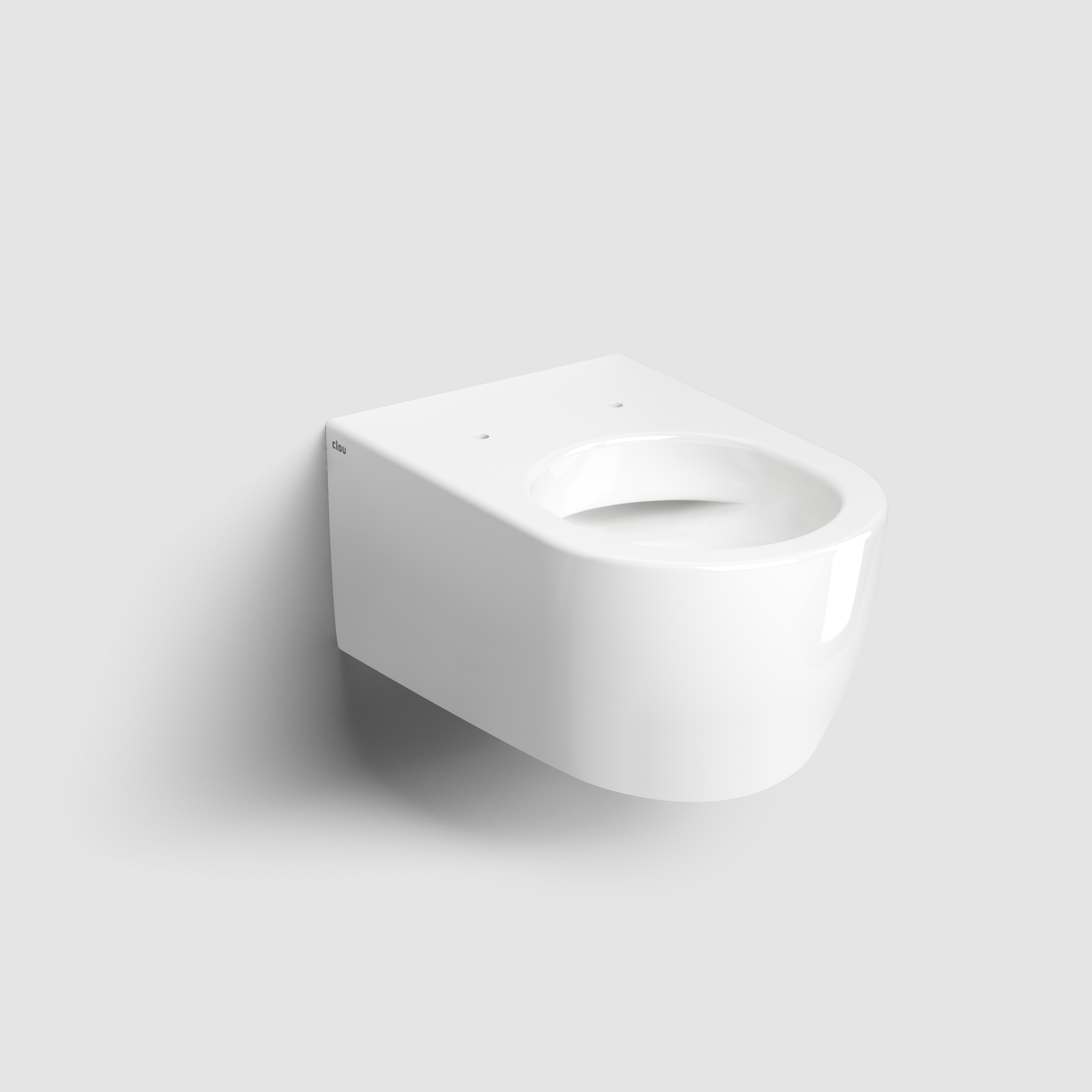 Clou New Hammock Wandtoilet 37x54x33cm Mat Wit Keramiek versie 54cm