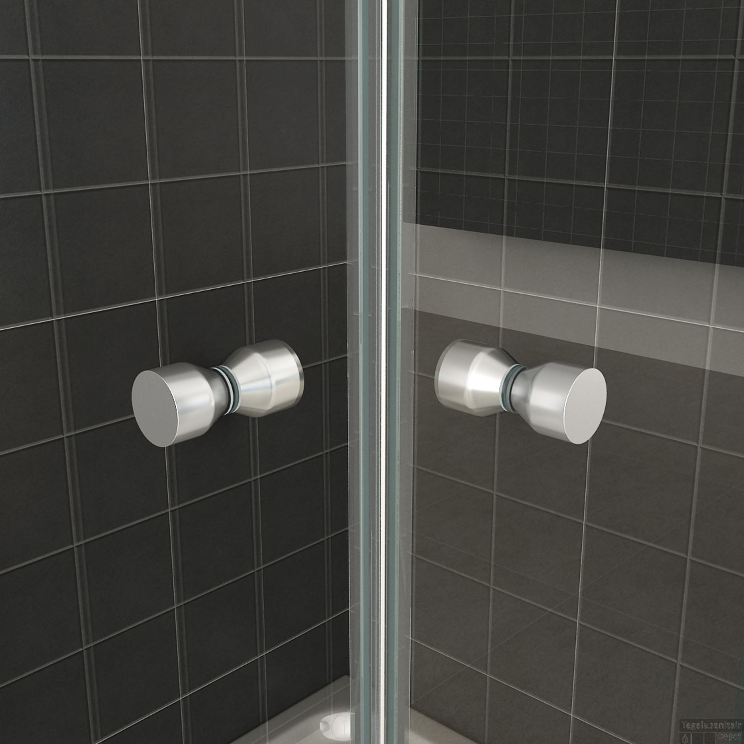 Douchecabine Wiesbaden Eco Hoekinstap 90x90x190cm 5mm Helder Glas