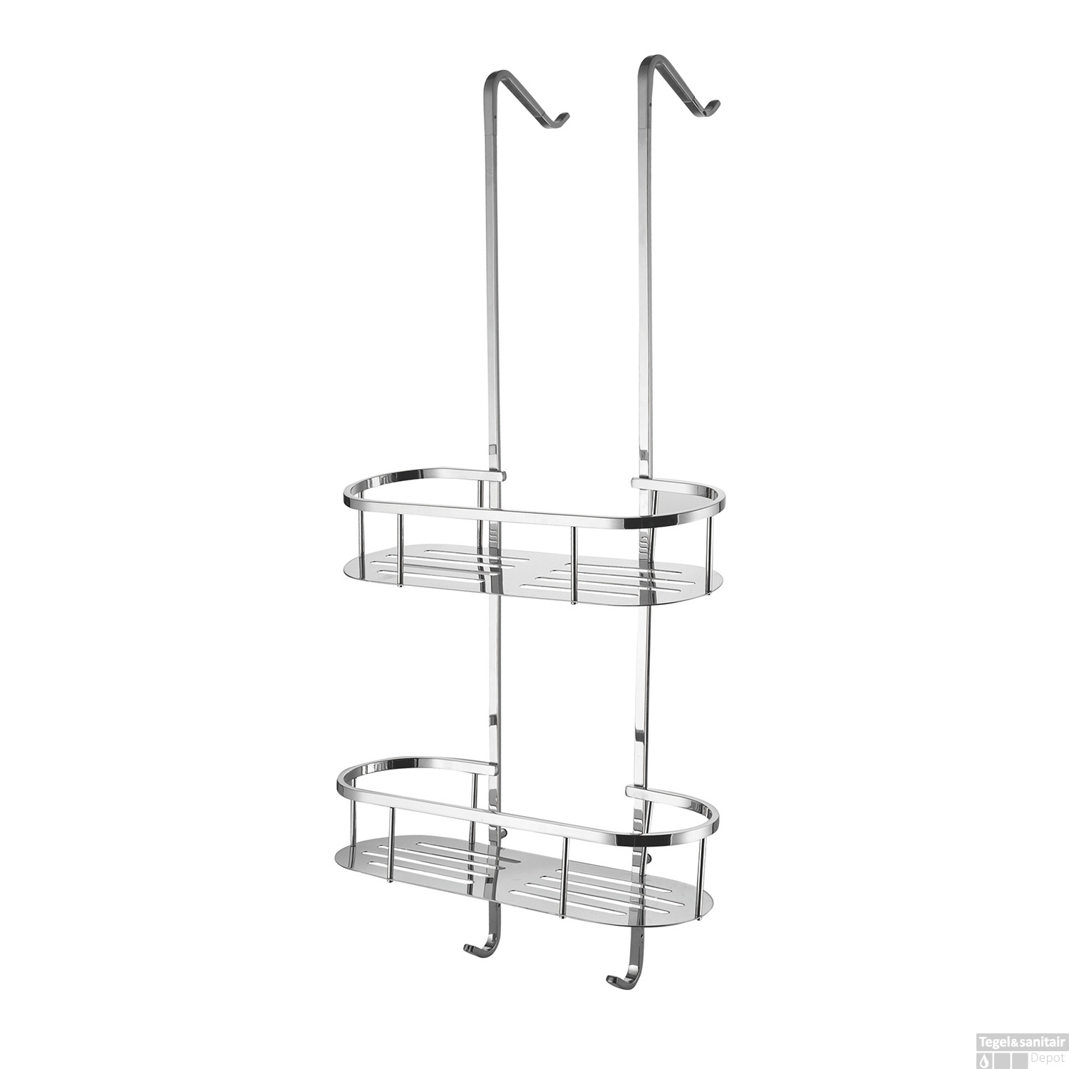 Doucherek Boss & Wessing Ophangrek voor Inloopdouche Chroom