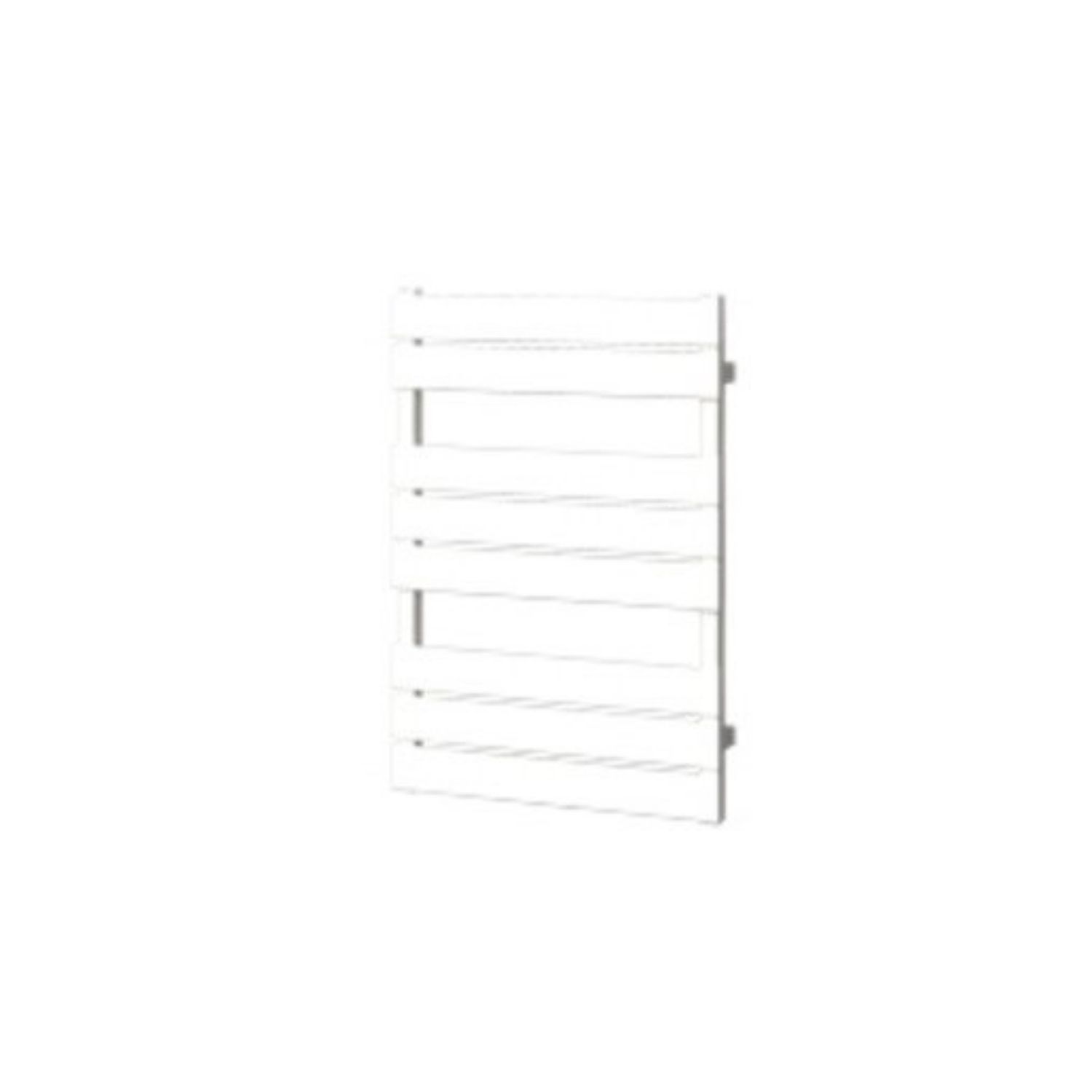 Designradiator BWS Genuo met Middenaansluiting 80 x 55 cm 405 Watt Wit