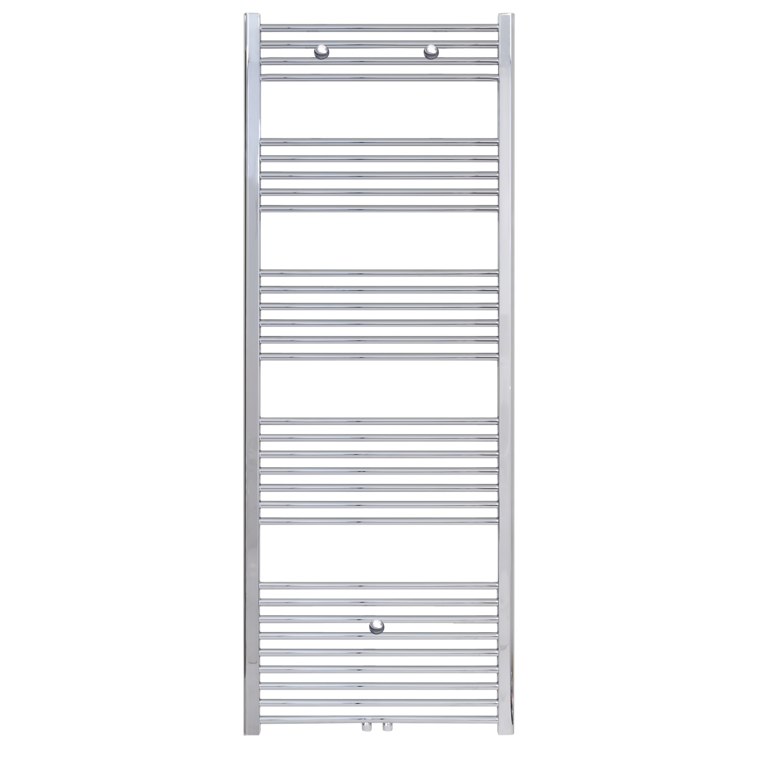 Designradiator BWS Nile Gobi 180x60cm Chroom Midden/zij-aansluiting