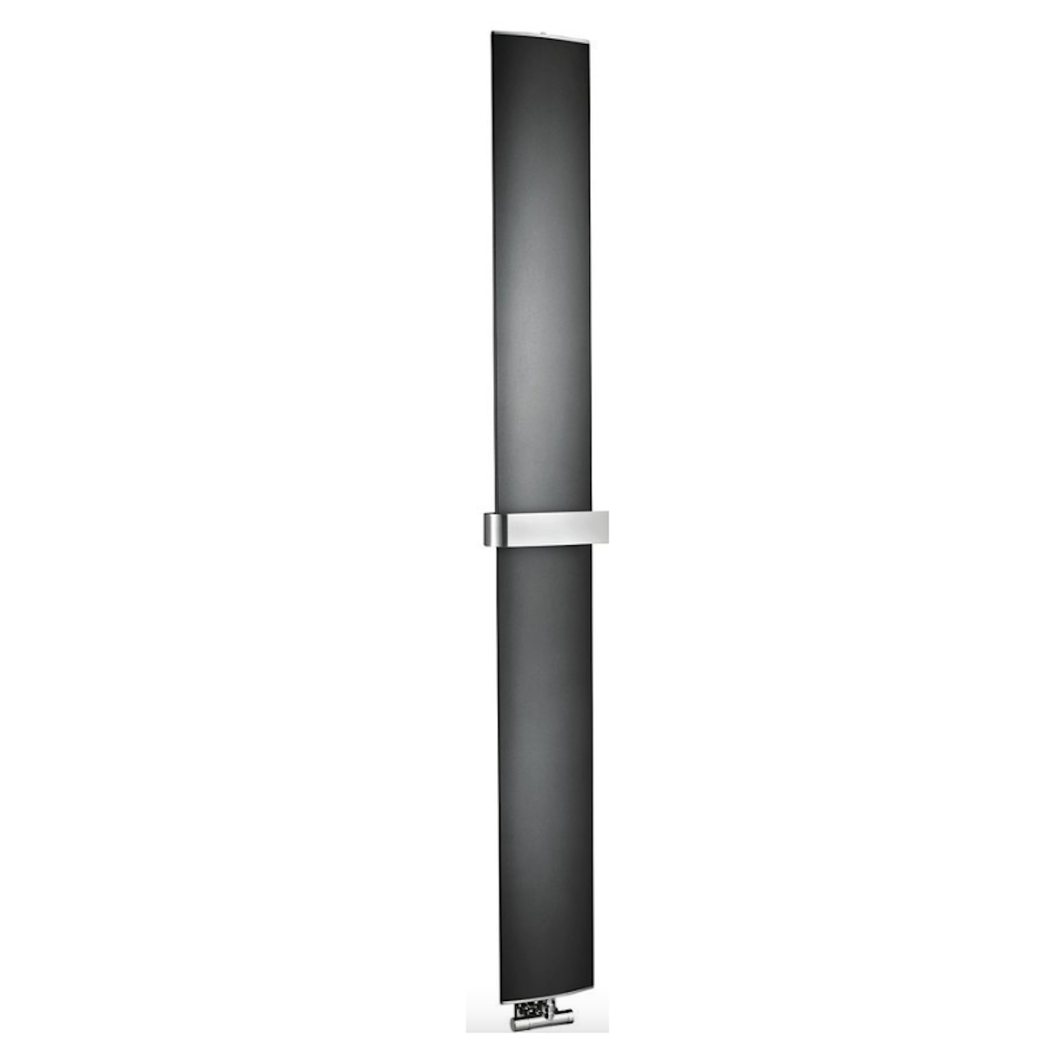 Designradiator Sapho Othello 30x189 Cm Mat Zwart