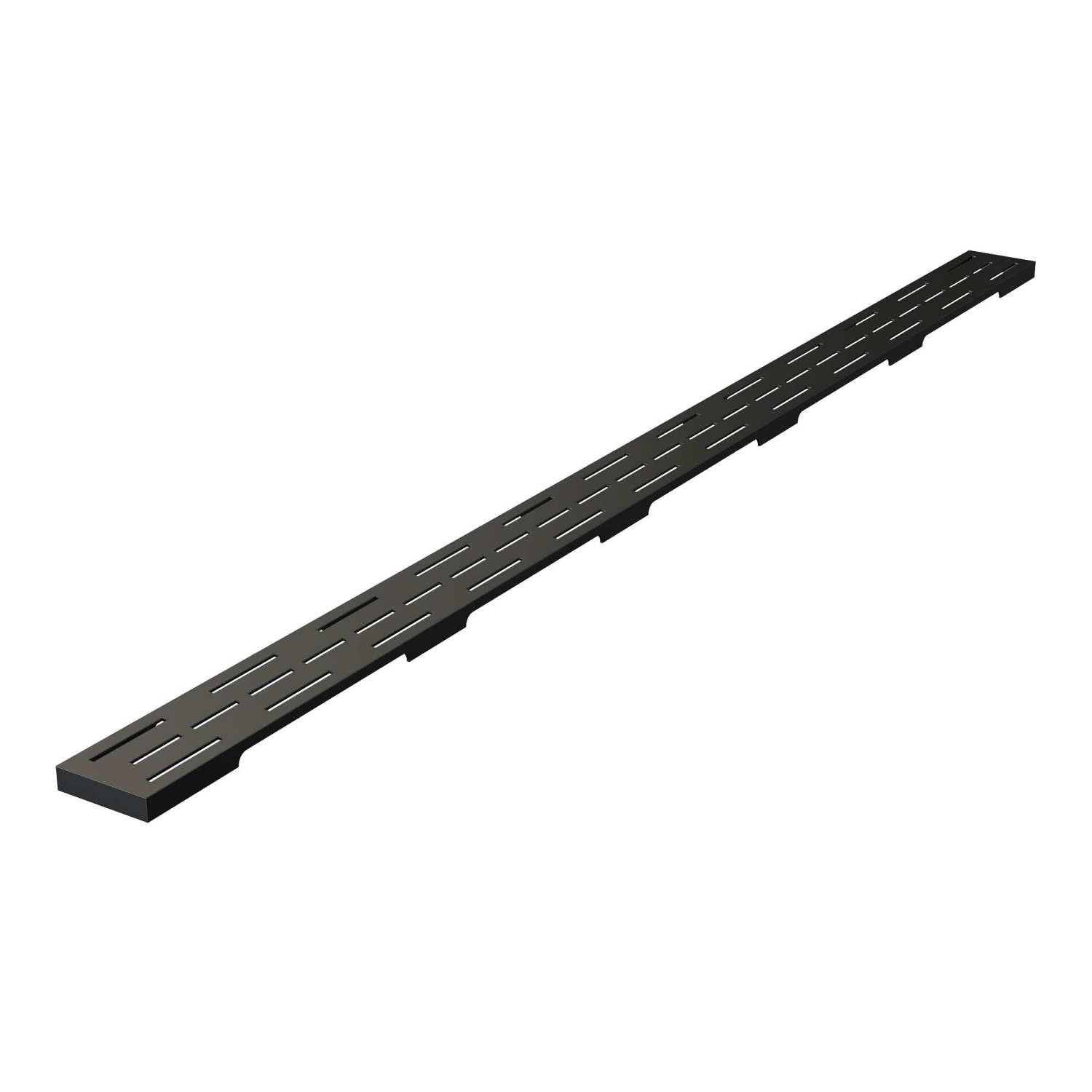 Douchegootrooster Brauer StanGrid Zwart Standaard tbv Douchegoot STD/W/PS 120x7 cm