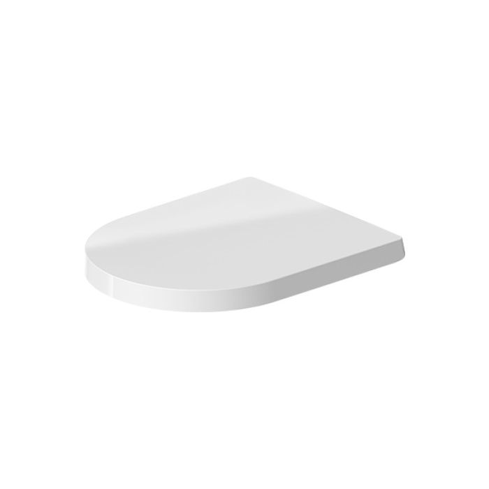 Duravit Toiletzitting ME By Starck Softclose En Quickrelease Systeem 45.8x37.4x5.6 cm Duroplast Wit
