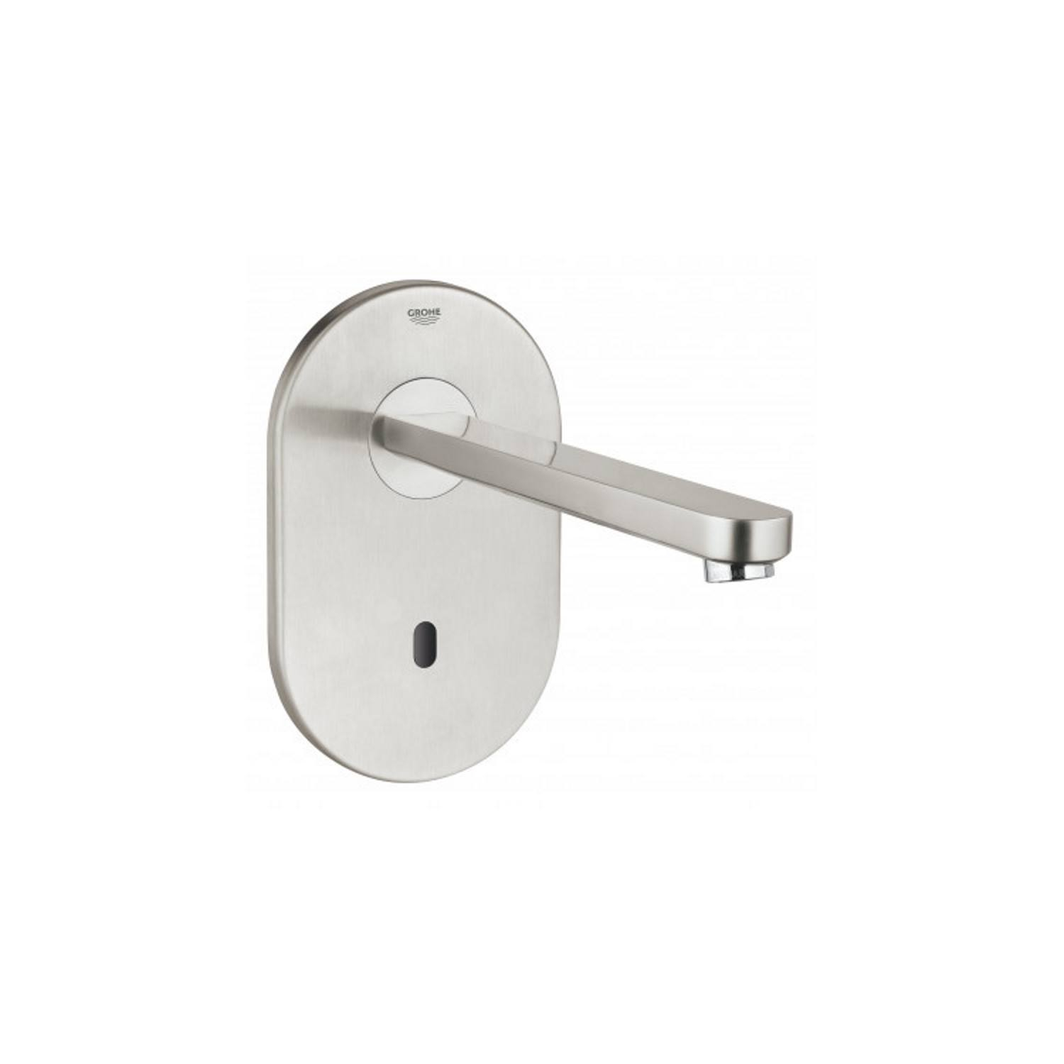 Grohe Eurosmart Cosmopolitan E afbouwdeel v. wandkraan m. uitloop 23cm z. menging m. tranformator 230V chroom 36334SD0 product afbeelding