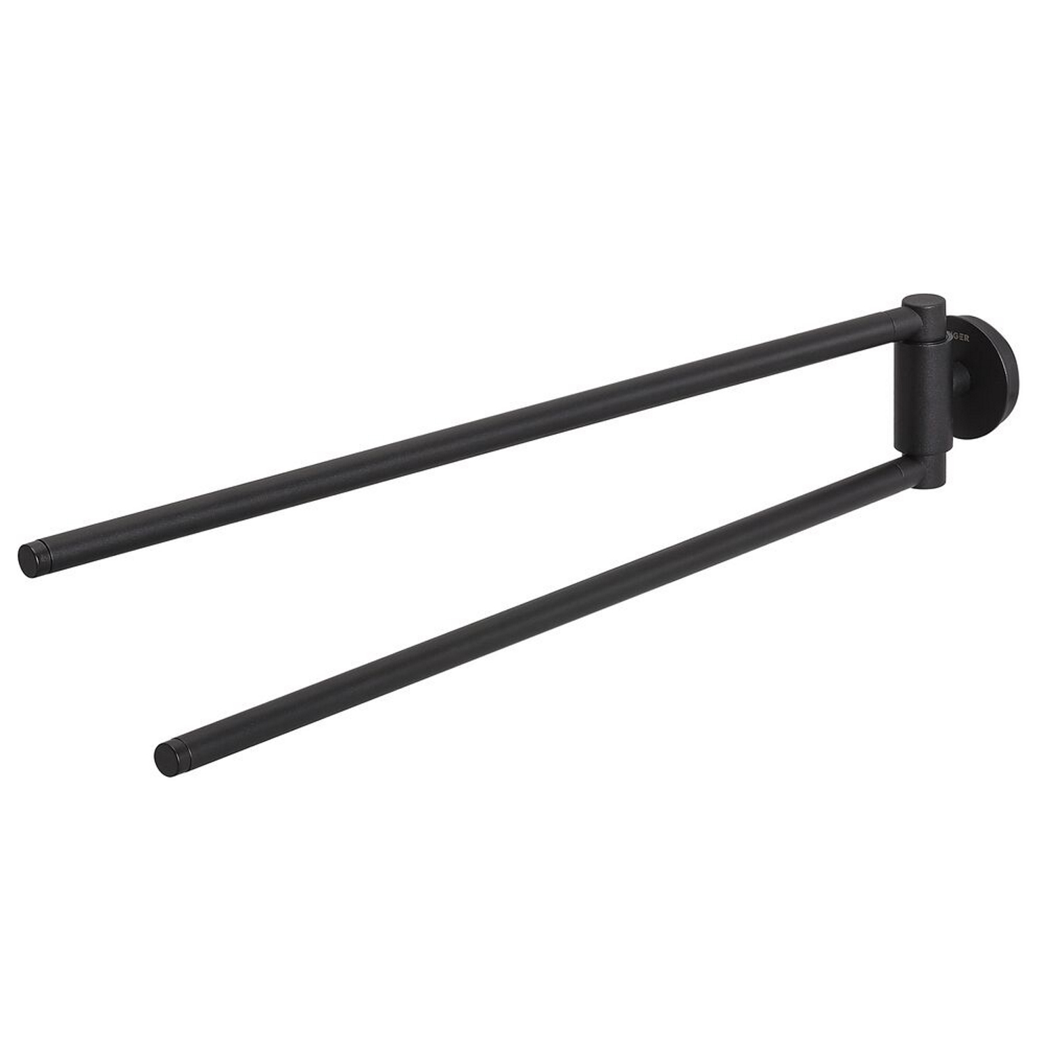 Handdoekrek Tiger Urban 2-Armig Zwart product afbeelding
