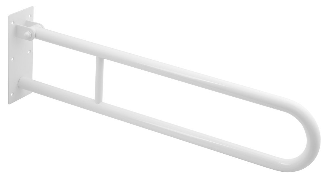 Sapho Handgreep U-Vorm Vouwbaar  Handicap 60 cm Wit