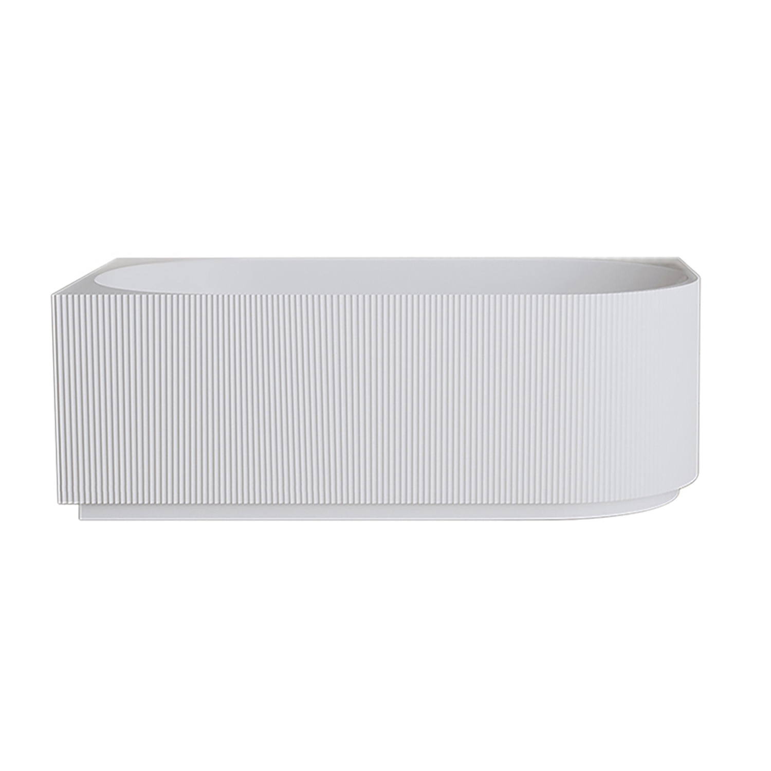 Wiesbaden Hoekbad Links  Rivi 180x80 cm Acryl Met Waste Mat Wit