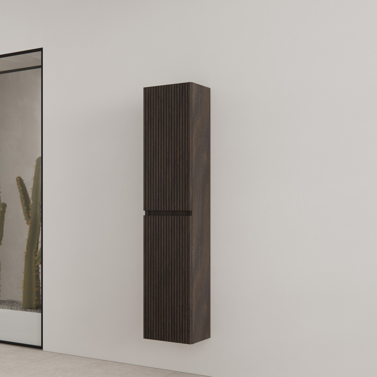 Hoge Kast Gliss Design Timotheus 160 CM Charcoal