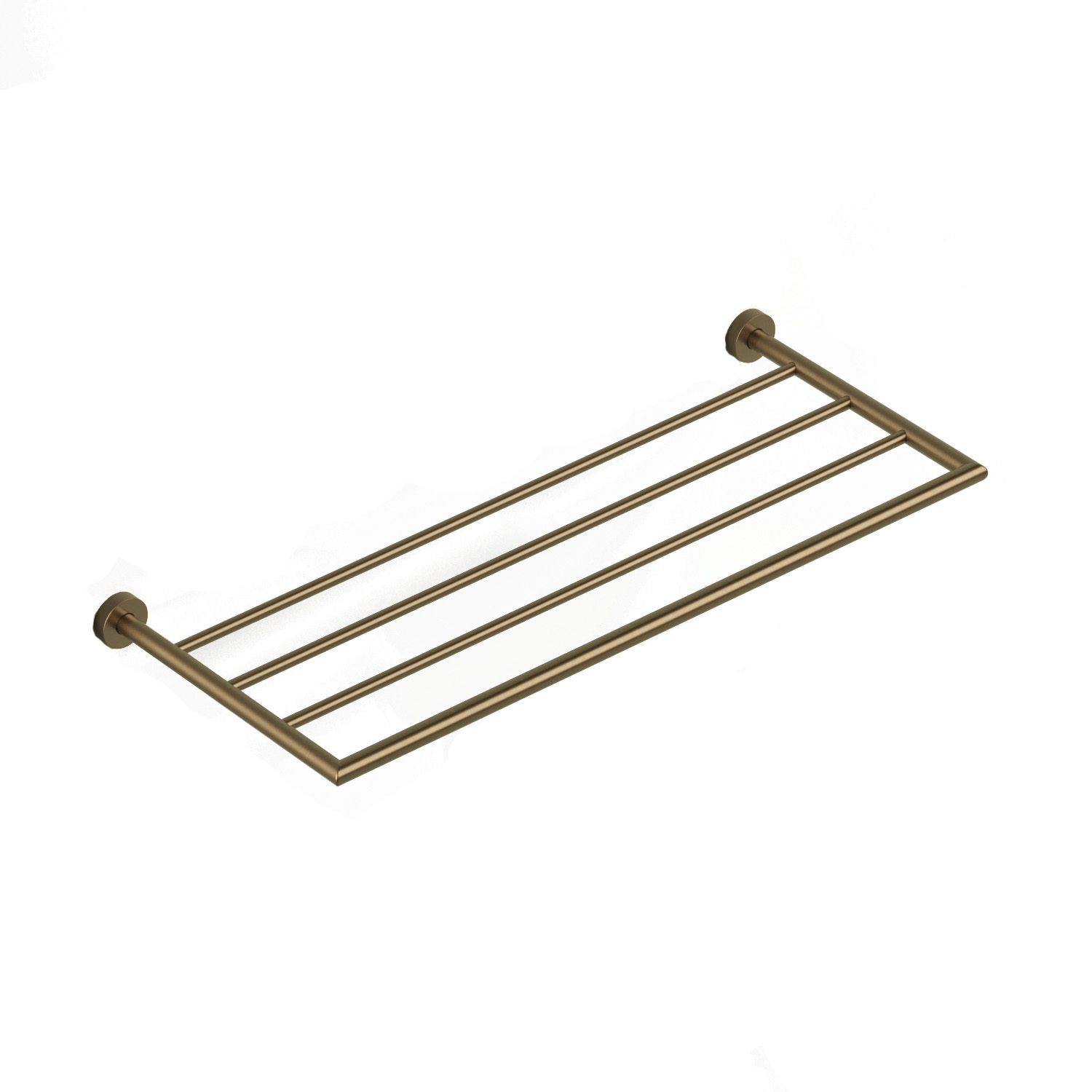 Hotbath &MORE Handdoekrek BBP Geborsteld Messing PVD (BAA25BBP)