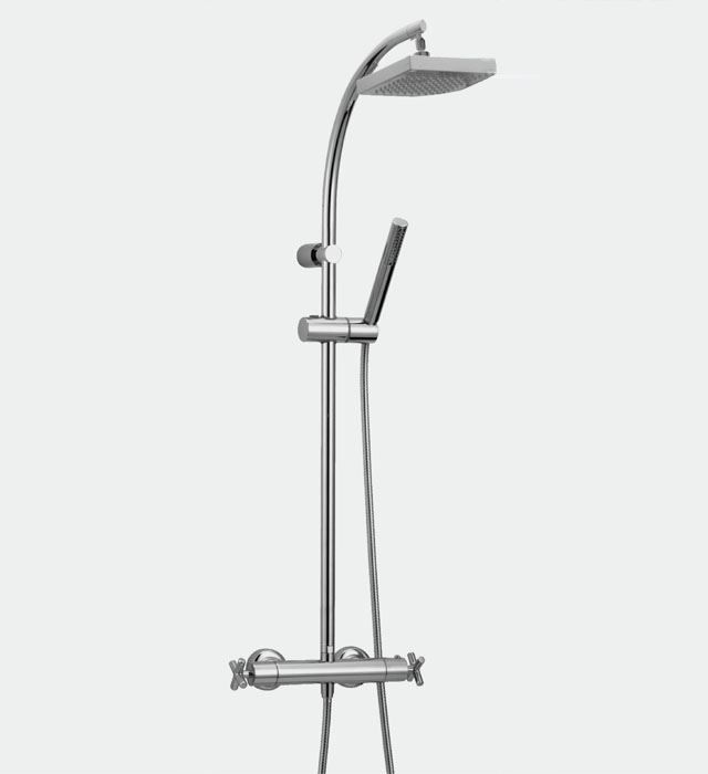 Huber Suite Douchekolom met thermostaatkraan 790QST21HCR