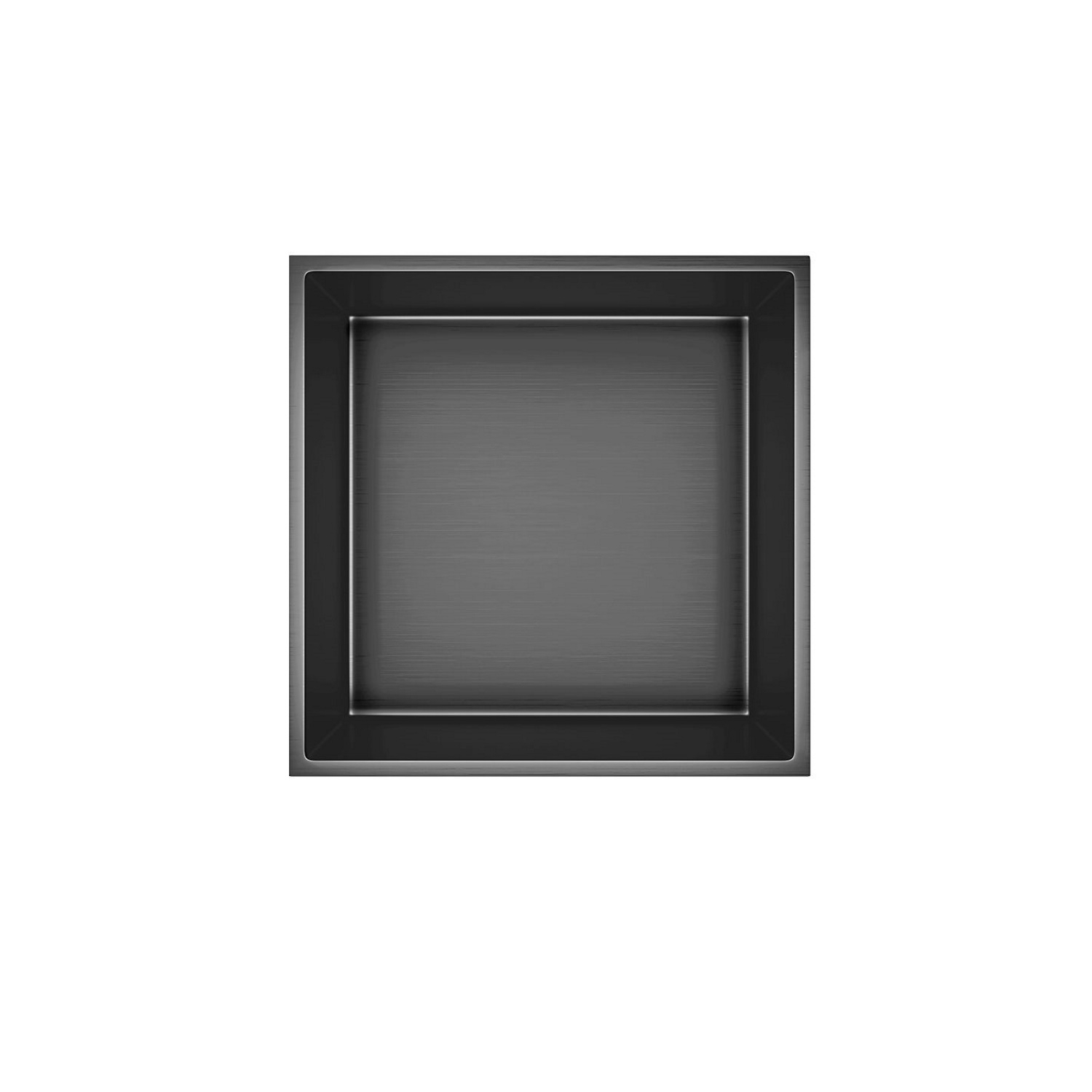 Inbouwnis BWS Colorato 30x30x10 cm Gunmetal Grijs