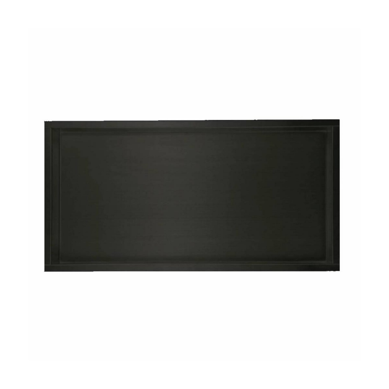 Inbouwnis Sanilux Wandmontage 60x30 cm Mat Zwart