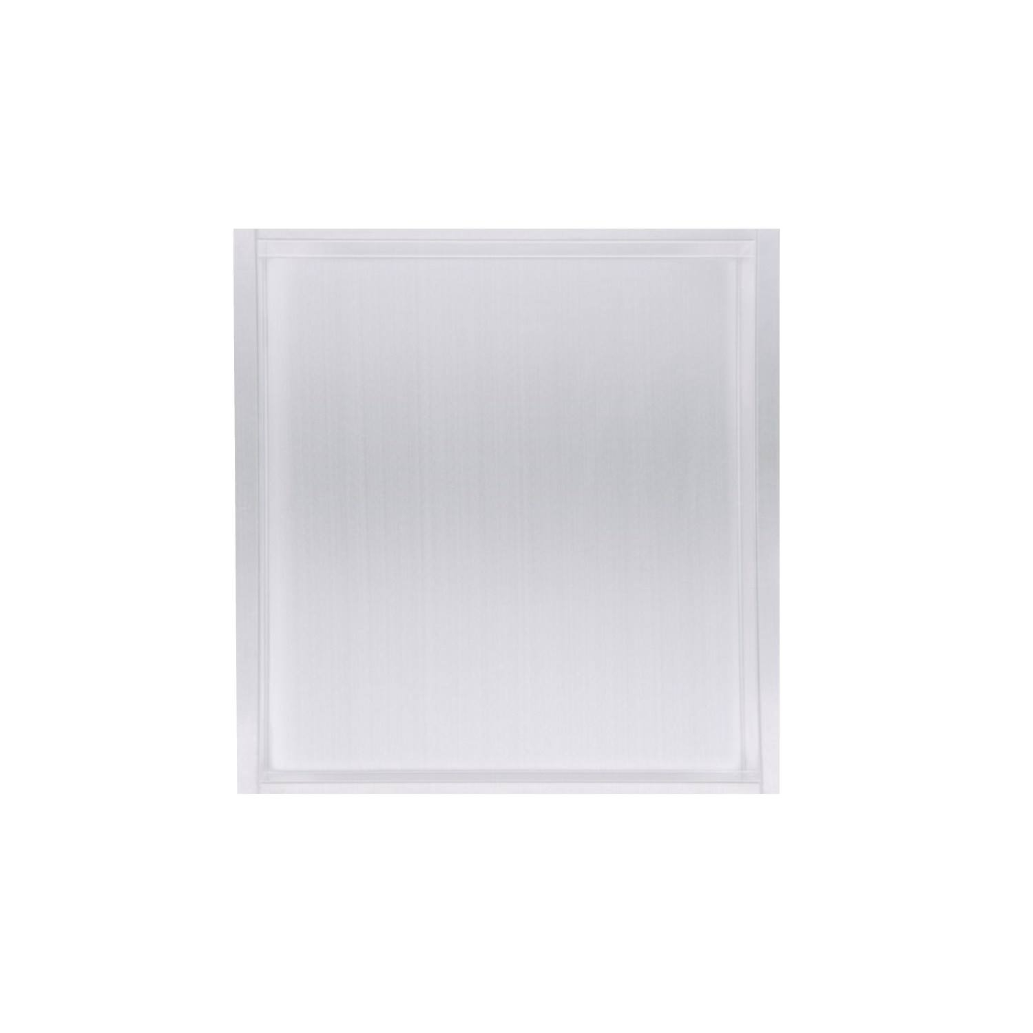 BWS Inbouwnis | 30x30x7cm | RVS Mat Wit