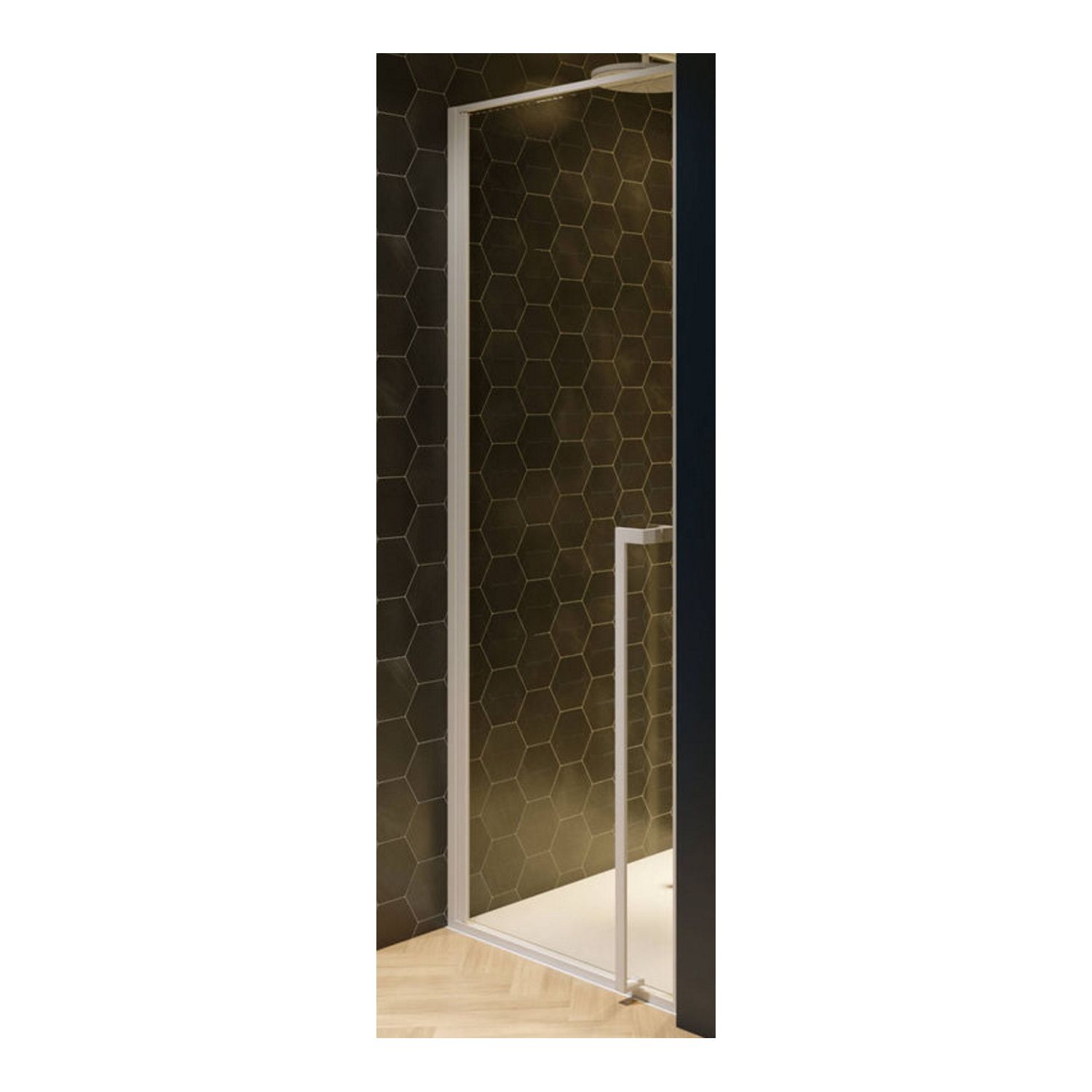 Nisdeur Riho Lucid GD101 Omkeerbaar Verstelbaar Aluminium 200x90 cm Mat Zwart product afbeelding