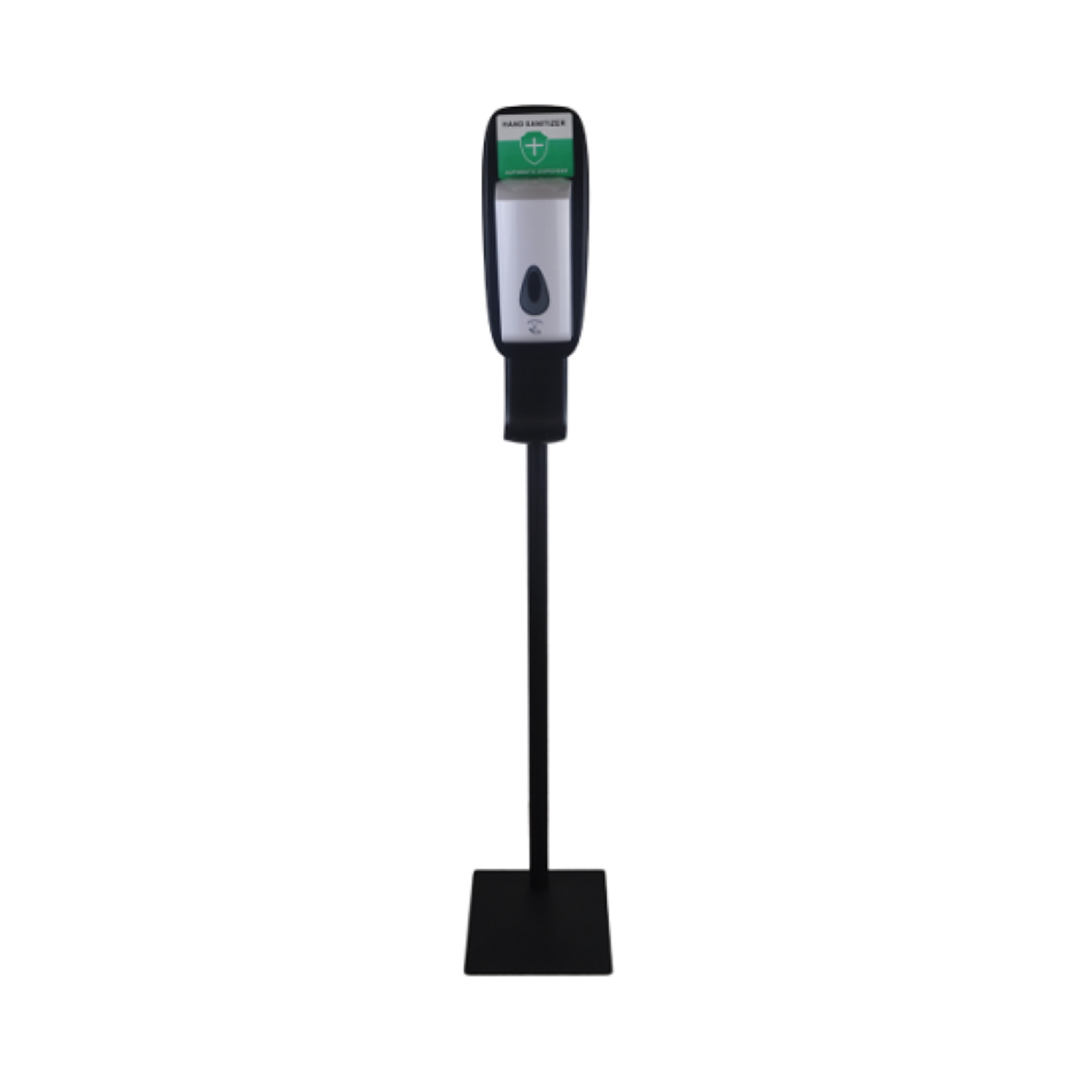 Desinfectiezuil Infrarood 150 cm (verstelbaar) Zwart