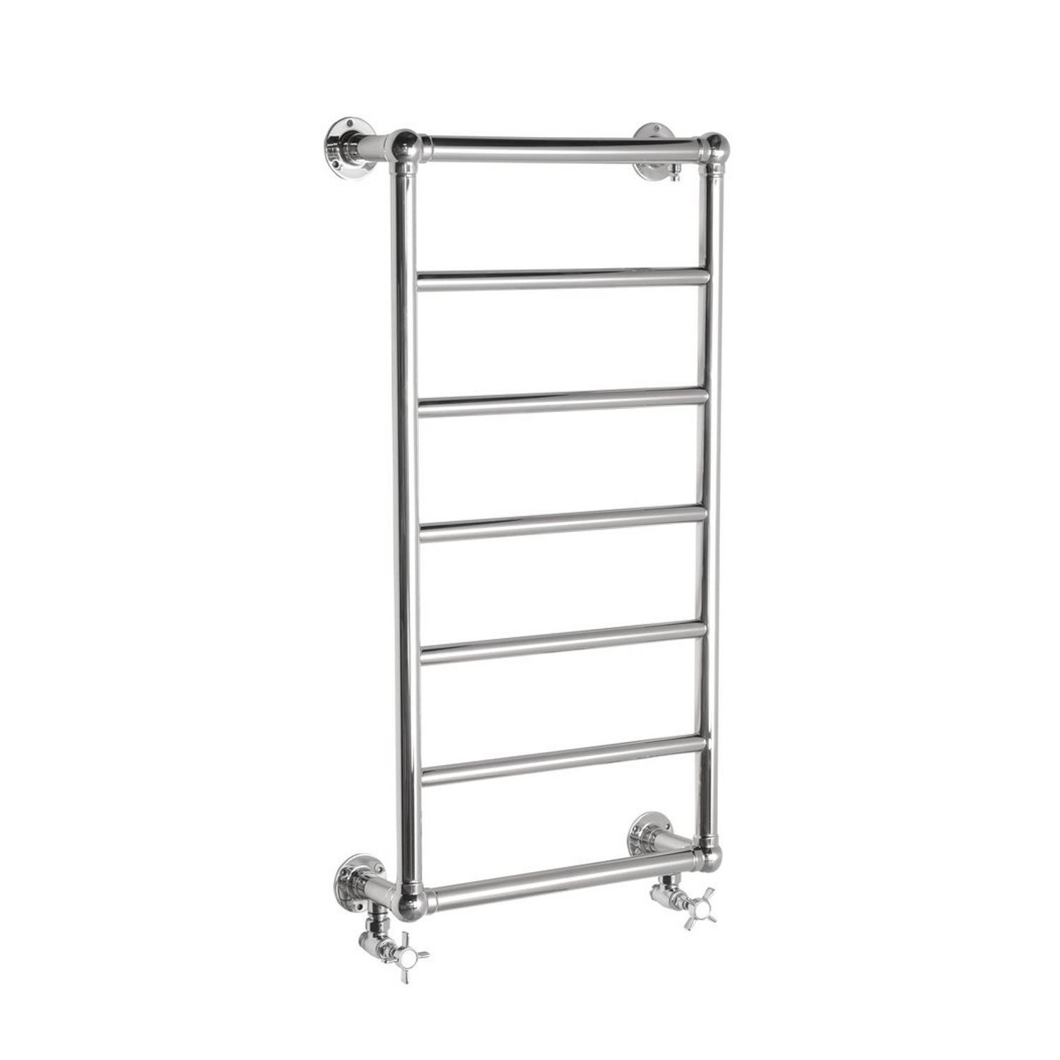 Designradiator Sapho Uno Recht 49.3x95.1 cm 175W Gepolijst RVS