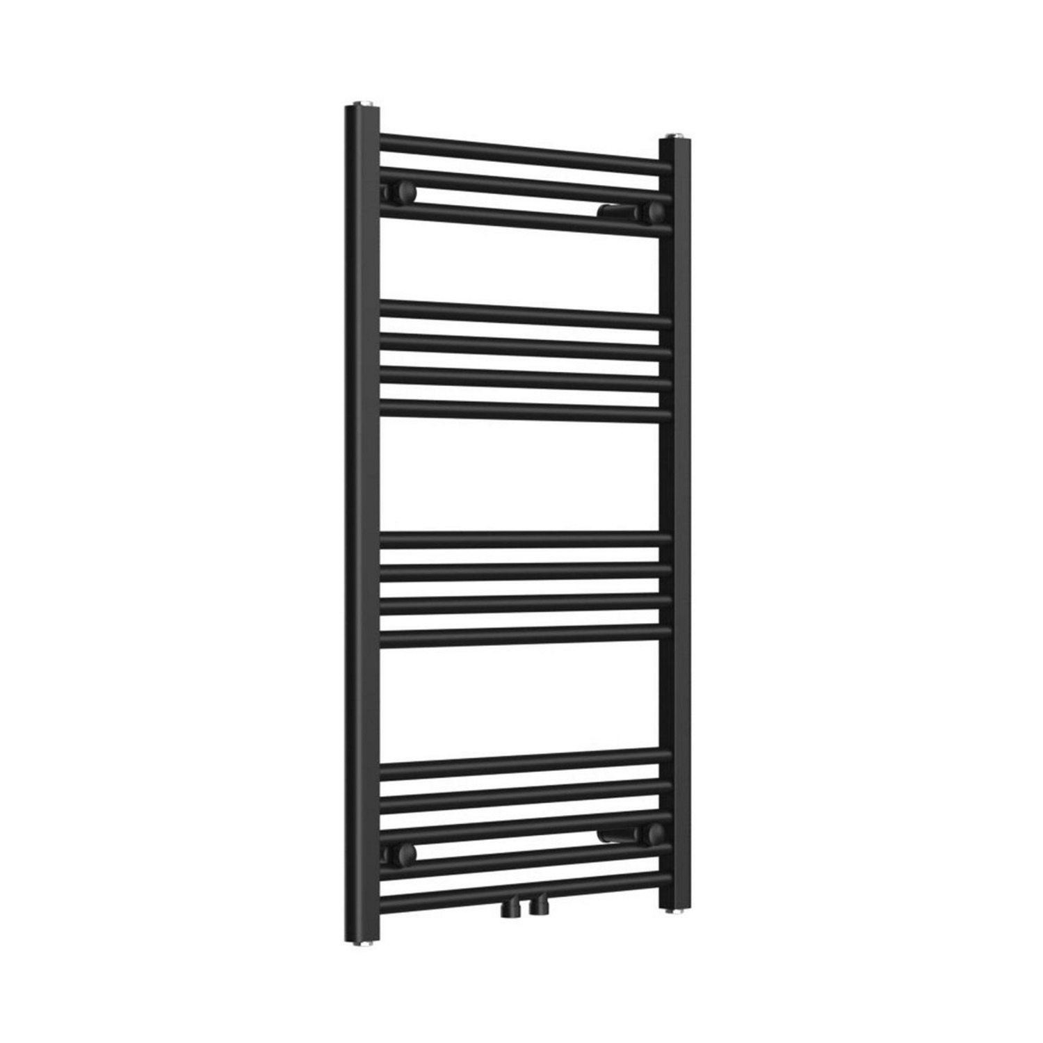 Radiator BWS Saniro 60x100cm Middenaansluiting Mat Zwart